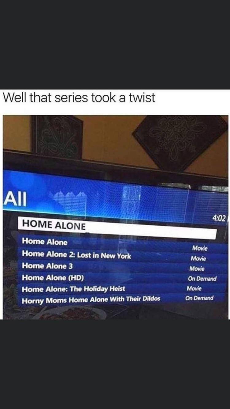 Home Alone Becomes Horny Alone Scrolller