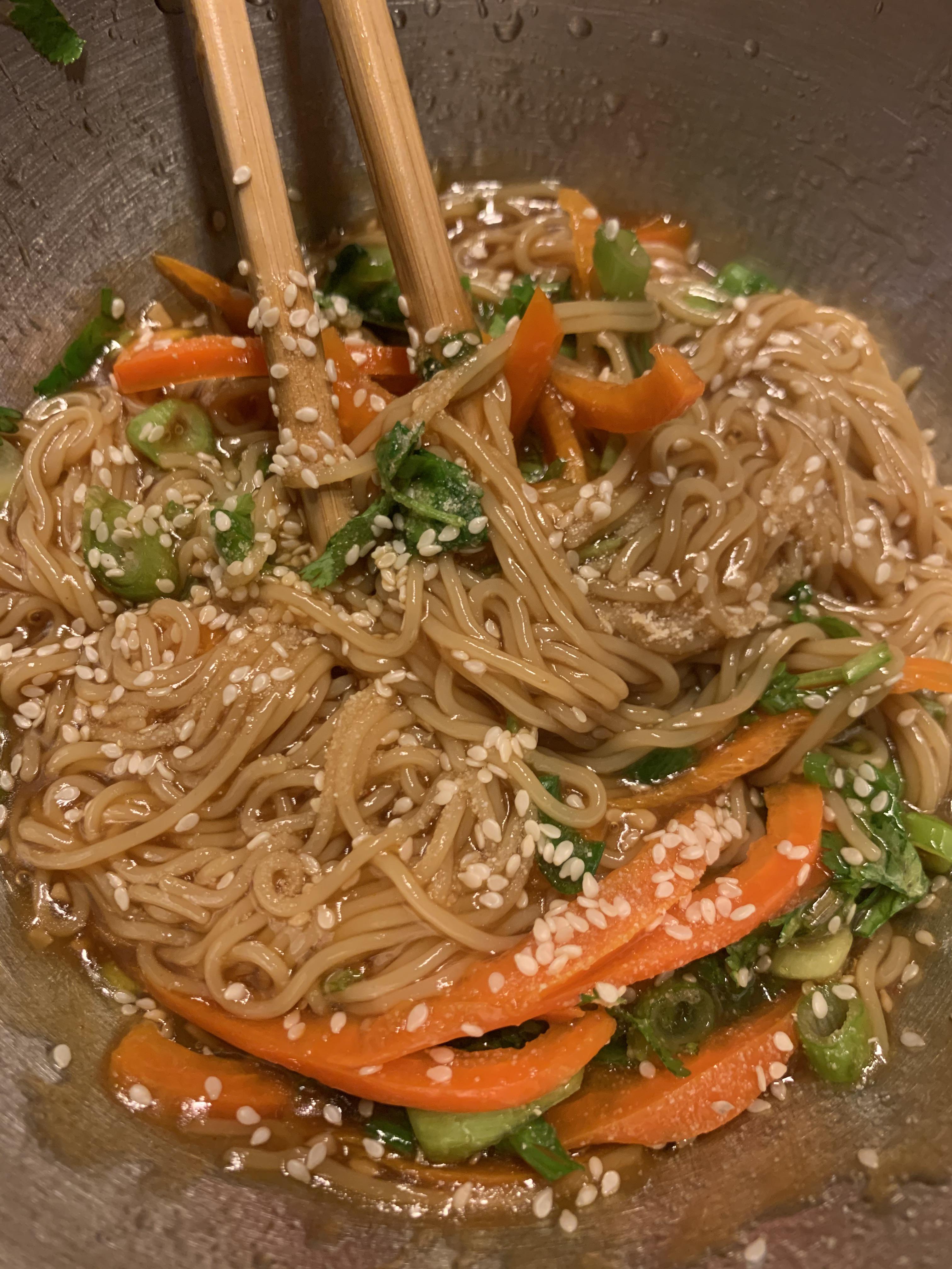 Homemade sweet sour saucy Ramen Gf Scrolller