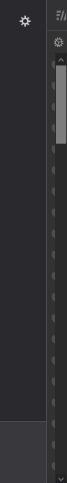 How do you make the scrollbar for the sidebery sidebar to only show up on hover? Currently it looks like this