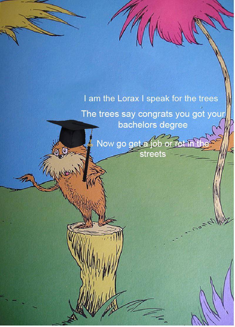 I am the Lorax. I speak for the memes. | Scrolller