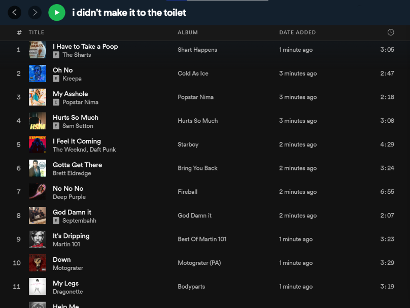 i didn #39 t make it to the toilet Scrolller