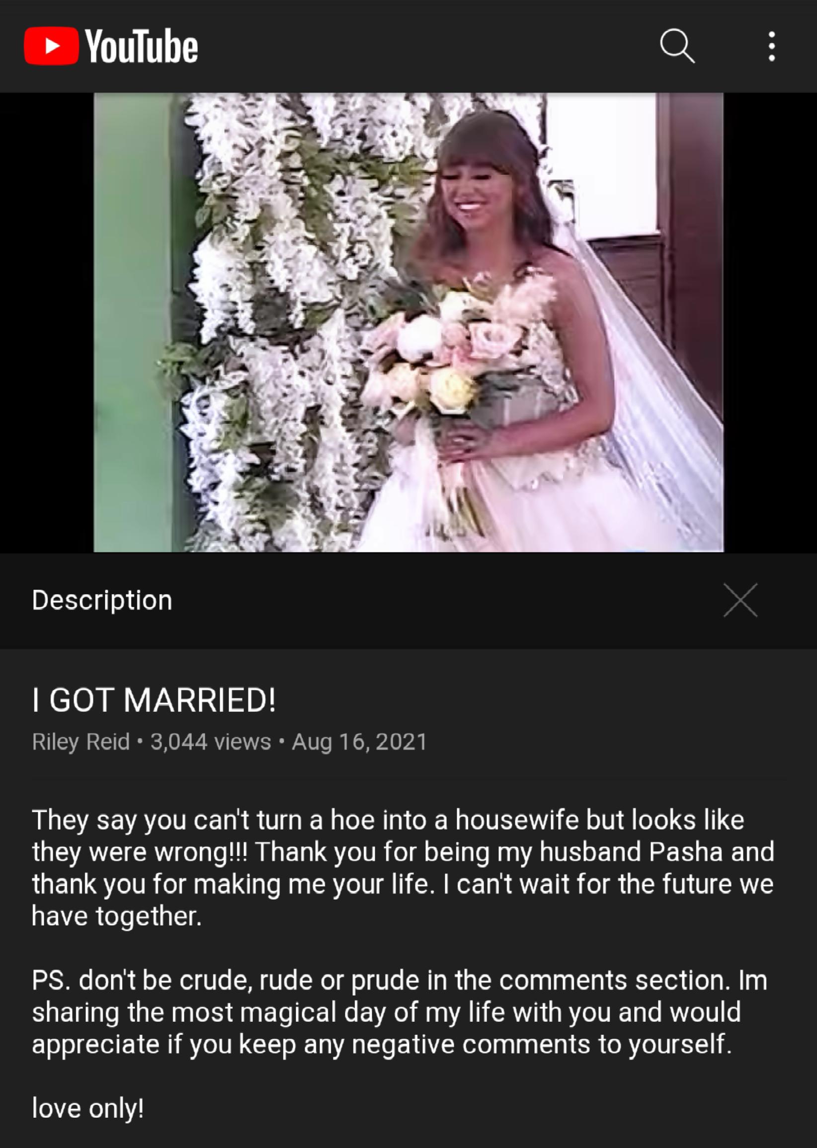 I GOT MARRIED! Riley Reid Scrolller