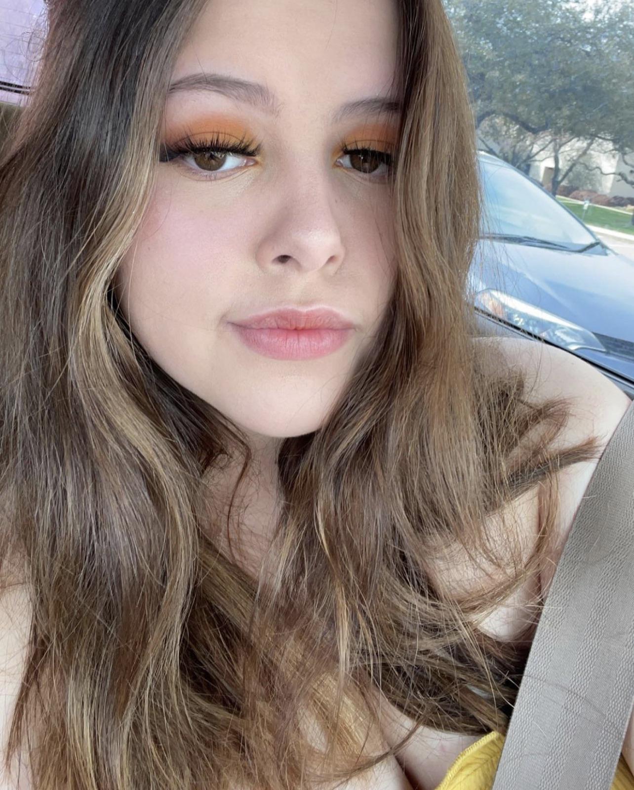 i-heard-orange-makes-brown-eyes-pop-so-i-had-to-try-it-scrolller