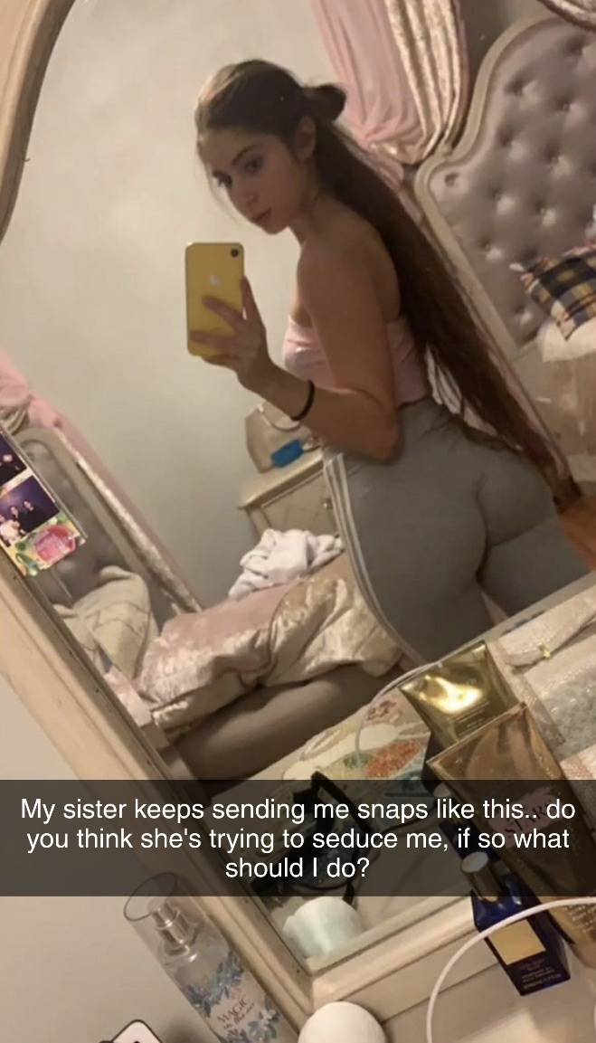 I hope it's normal between brother and sister