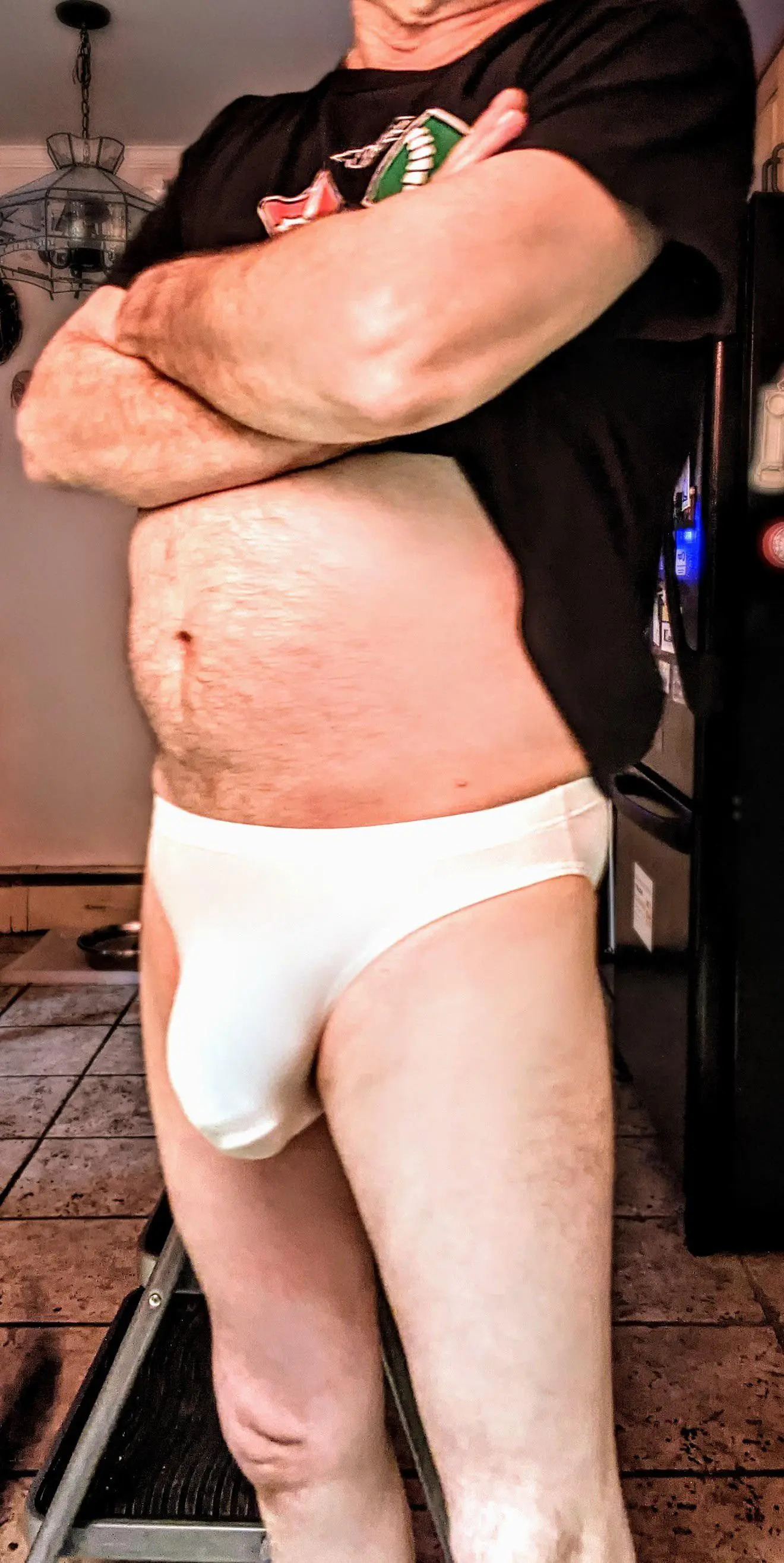 (64). Fat Grandpa dick.