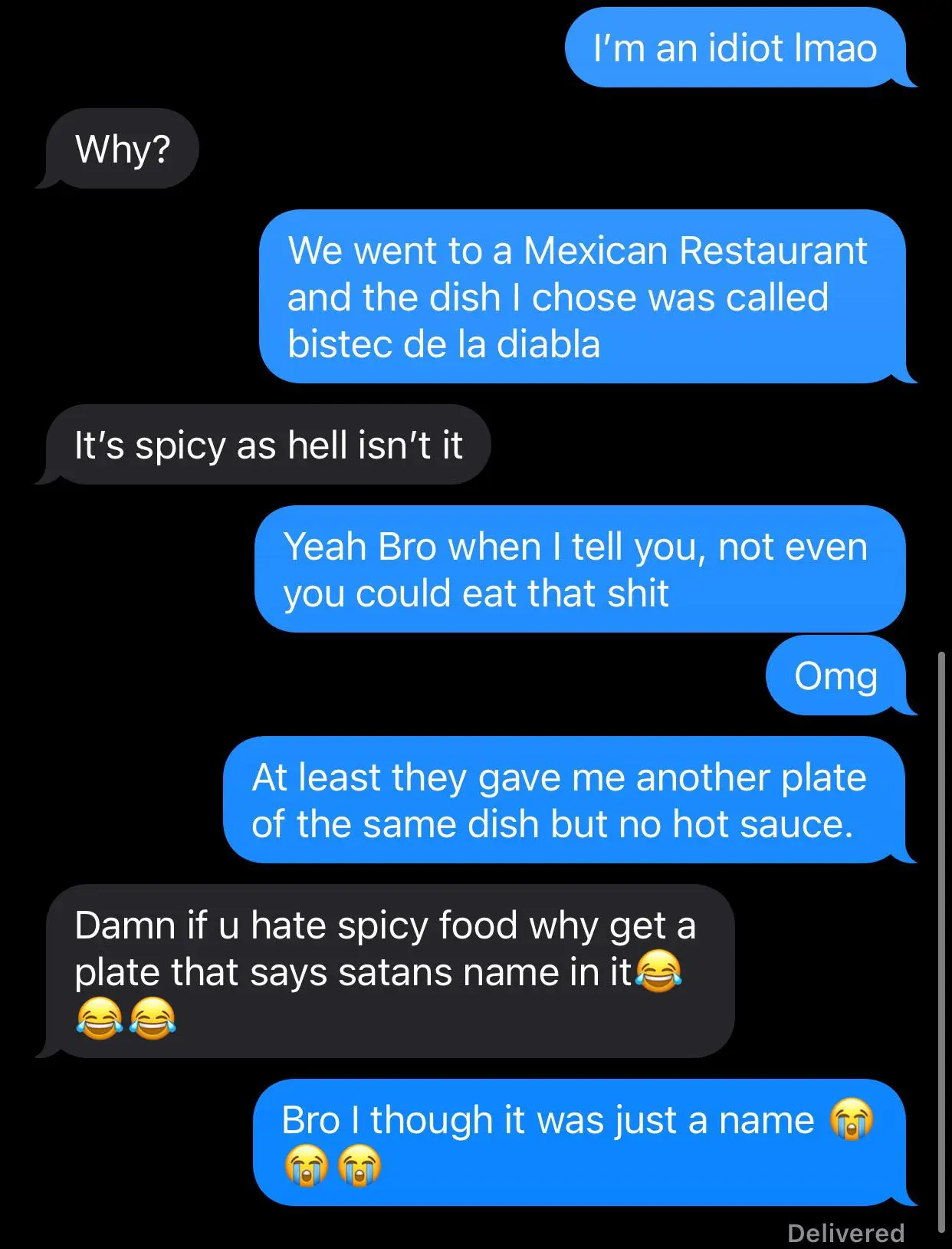 I’m the dumbass