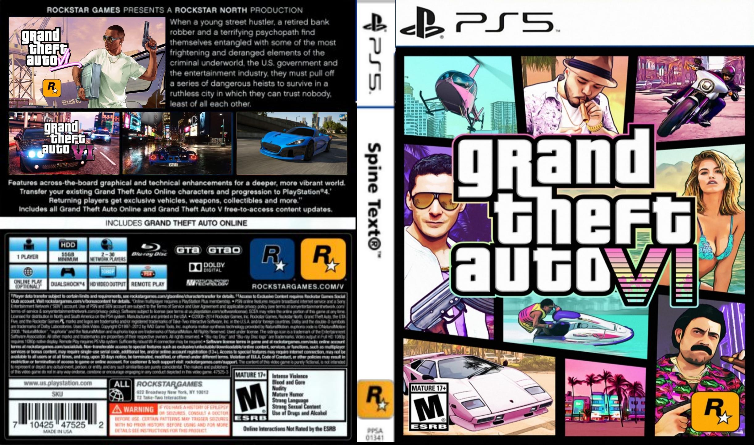 I Made Ps5 Gta6 Cd Cover Scrolller