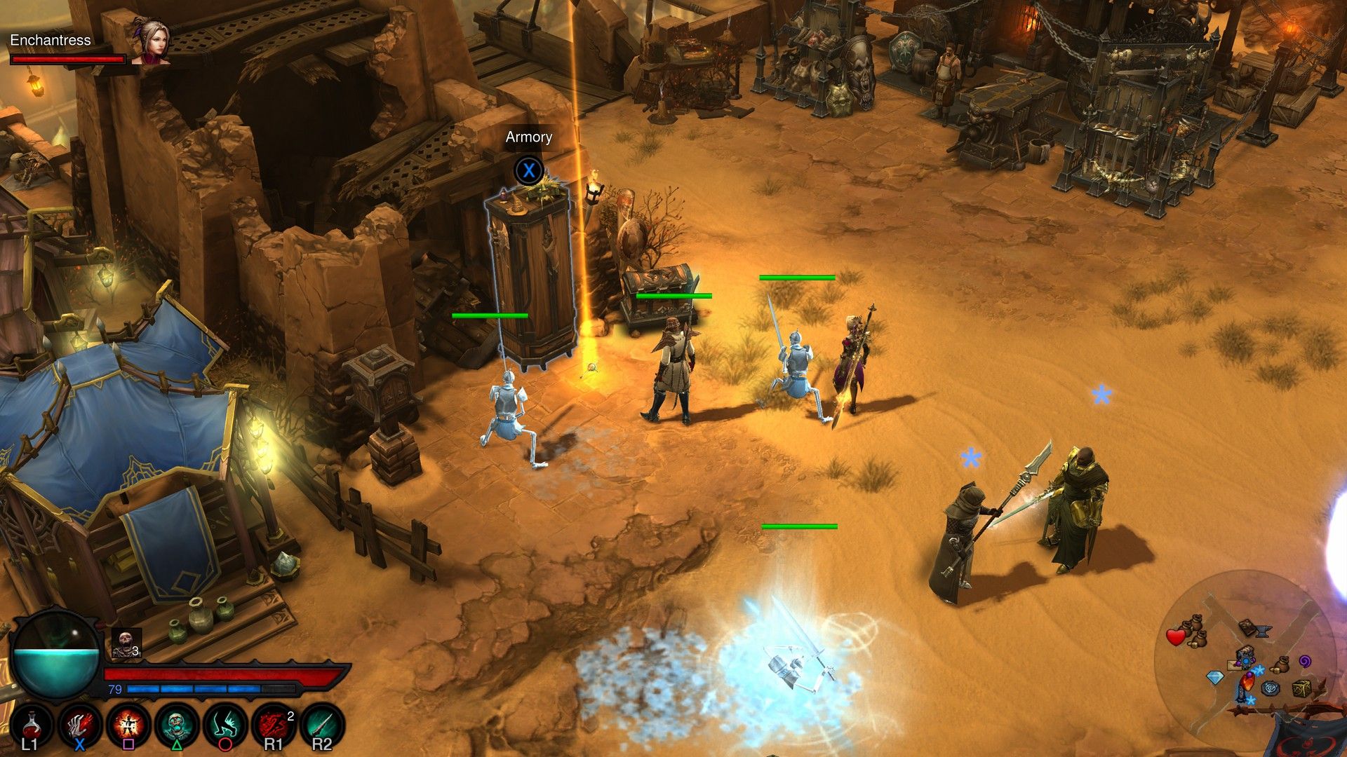 I need HELP. I cant pick up my ANCIENT PHYLACTERY. It keeps on toggling