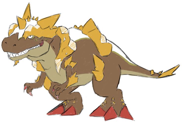I redesigned Giga Raja to resemble it's original form | Scrolller