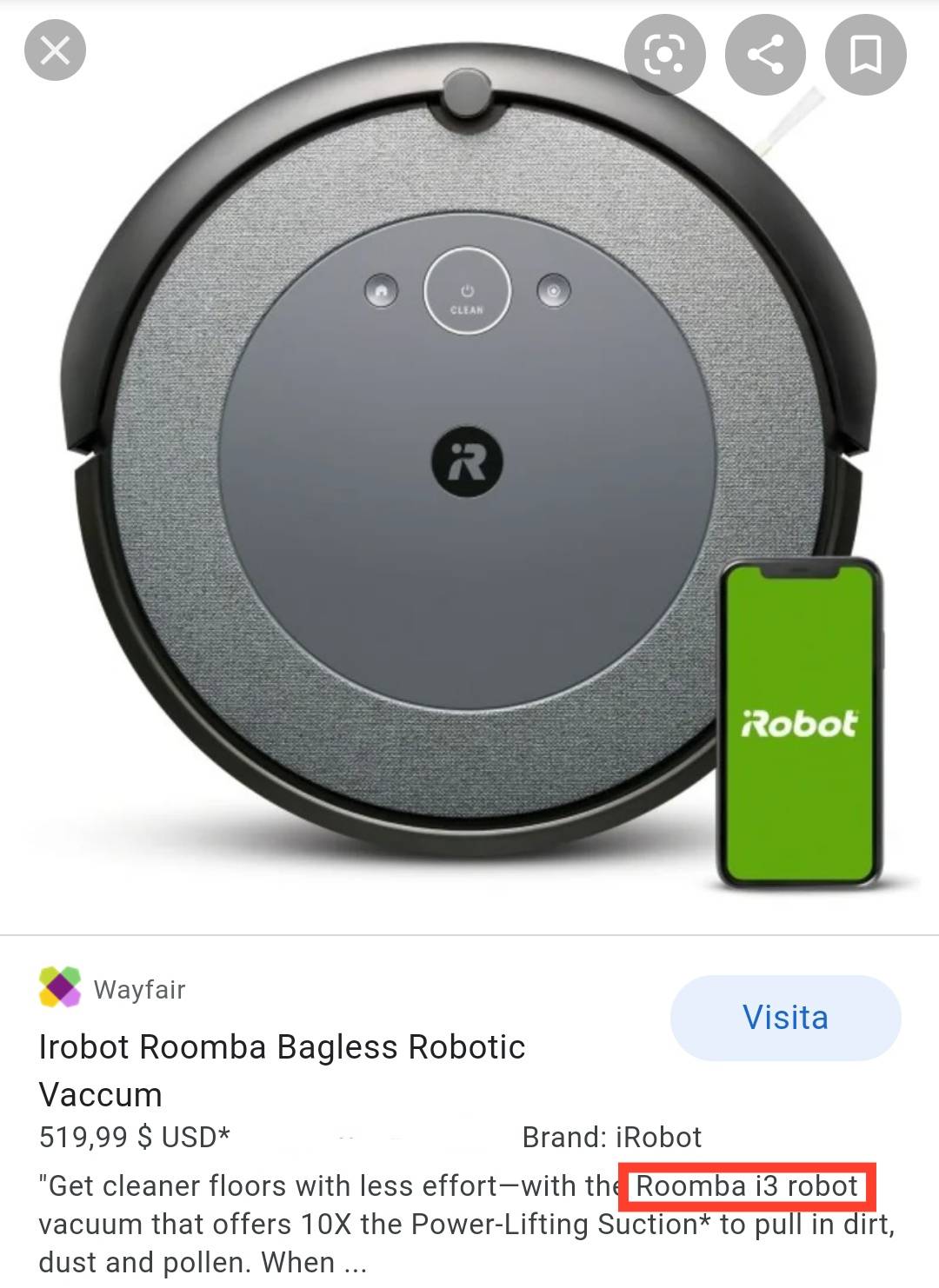 Пылесос Irobot Roomba I7 Купить