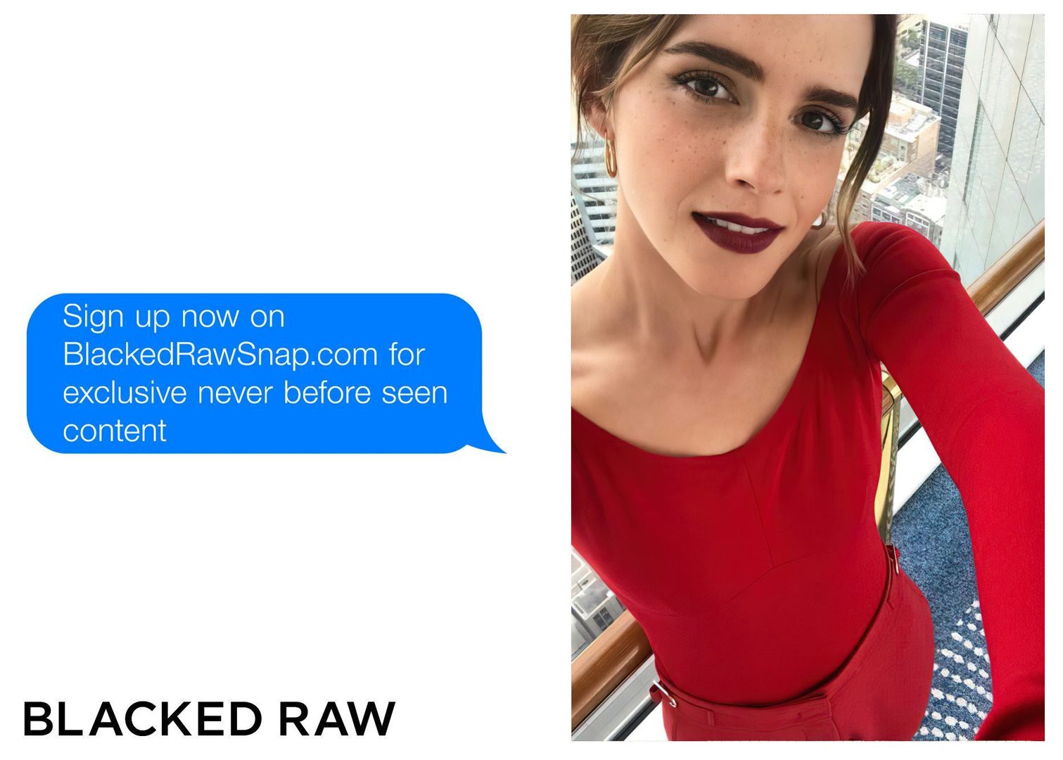 If Emma Watson Made An Appearance On Blacked Raw Snap Scrolller