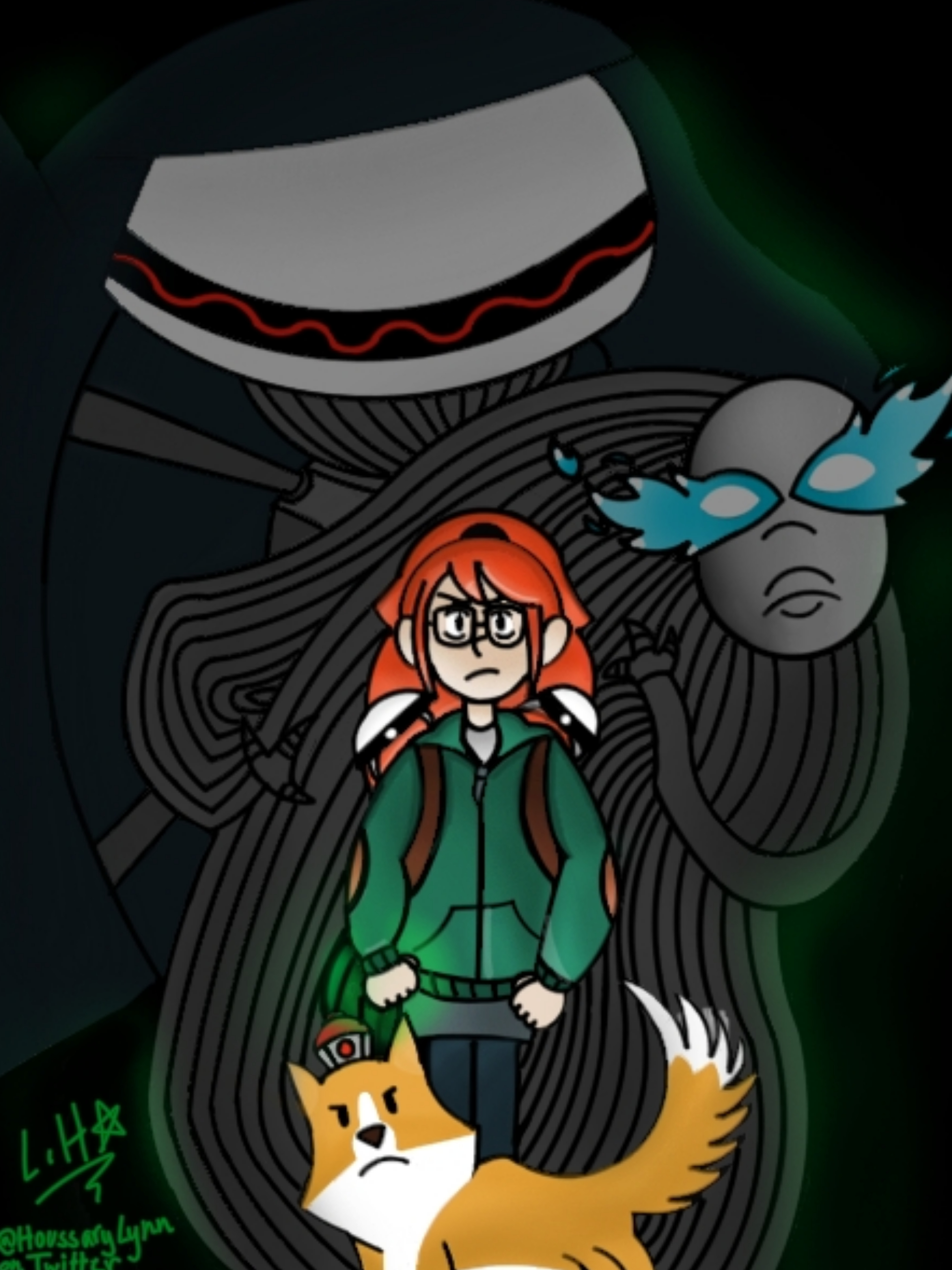 Infinity Train: Book 1💚 artwork done by me. I'm @HoussaryLynn on ...