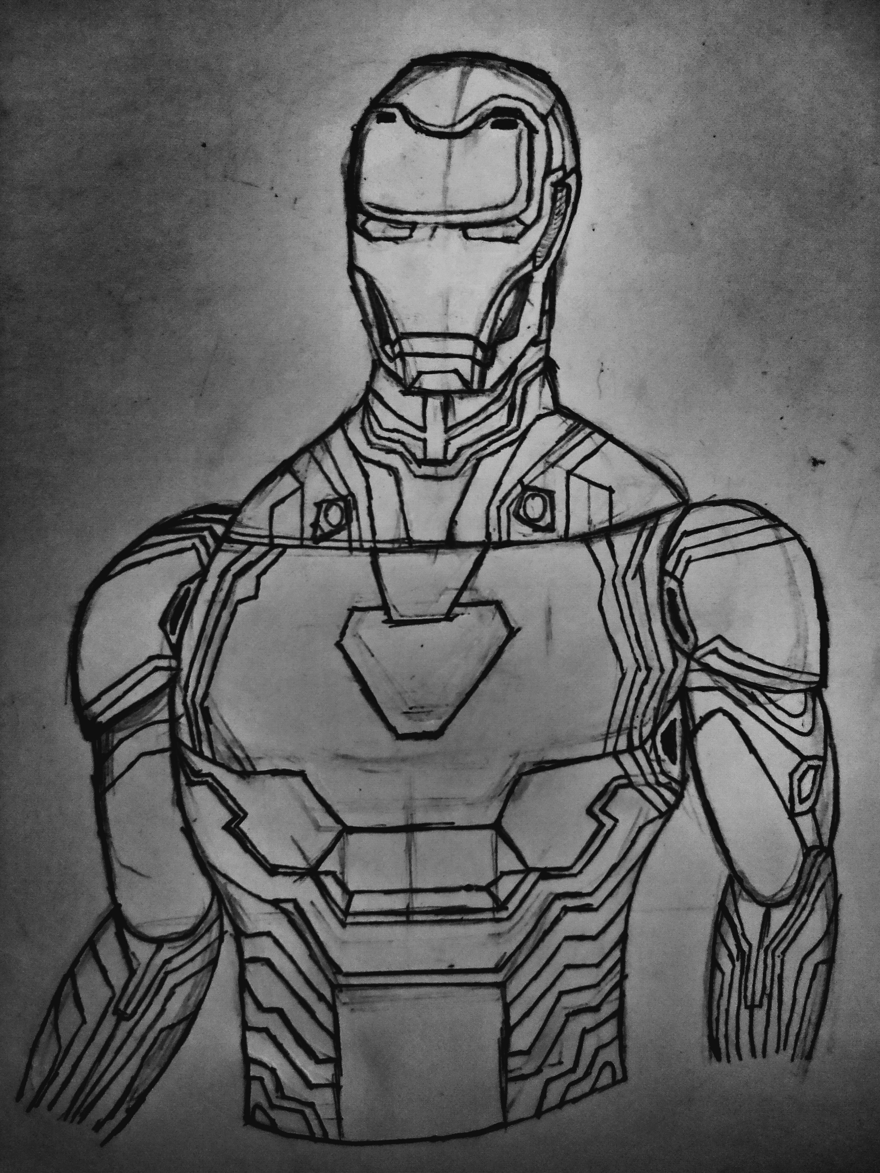 Iron Man Infinity War Printable Suit