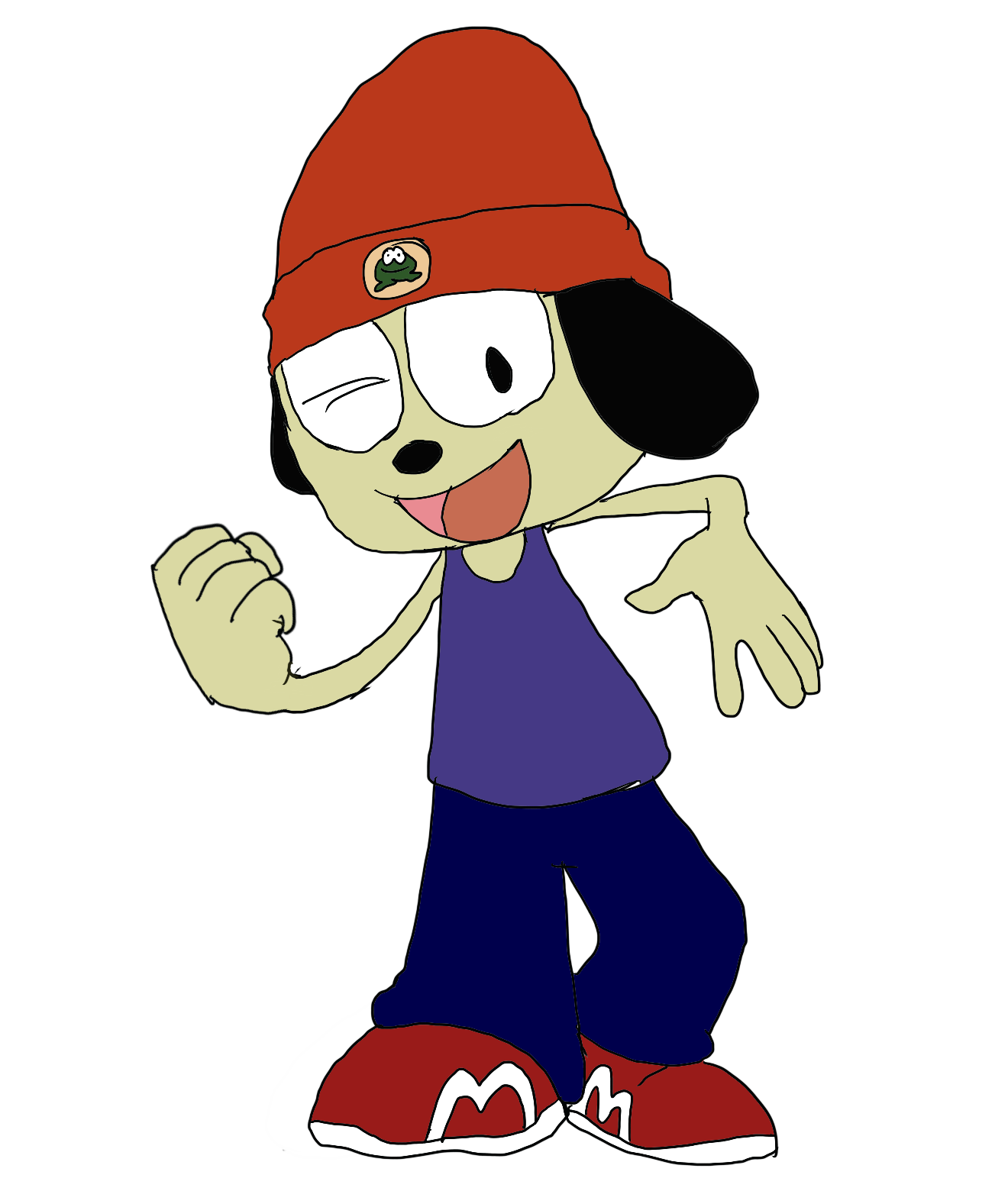 it-s-my-first-time-drawing-parappa-hope-you-people-like-it-scrolller