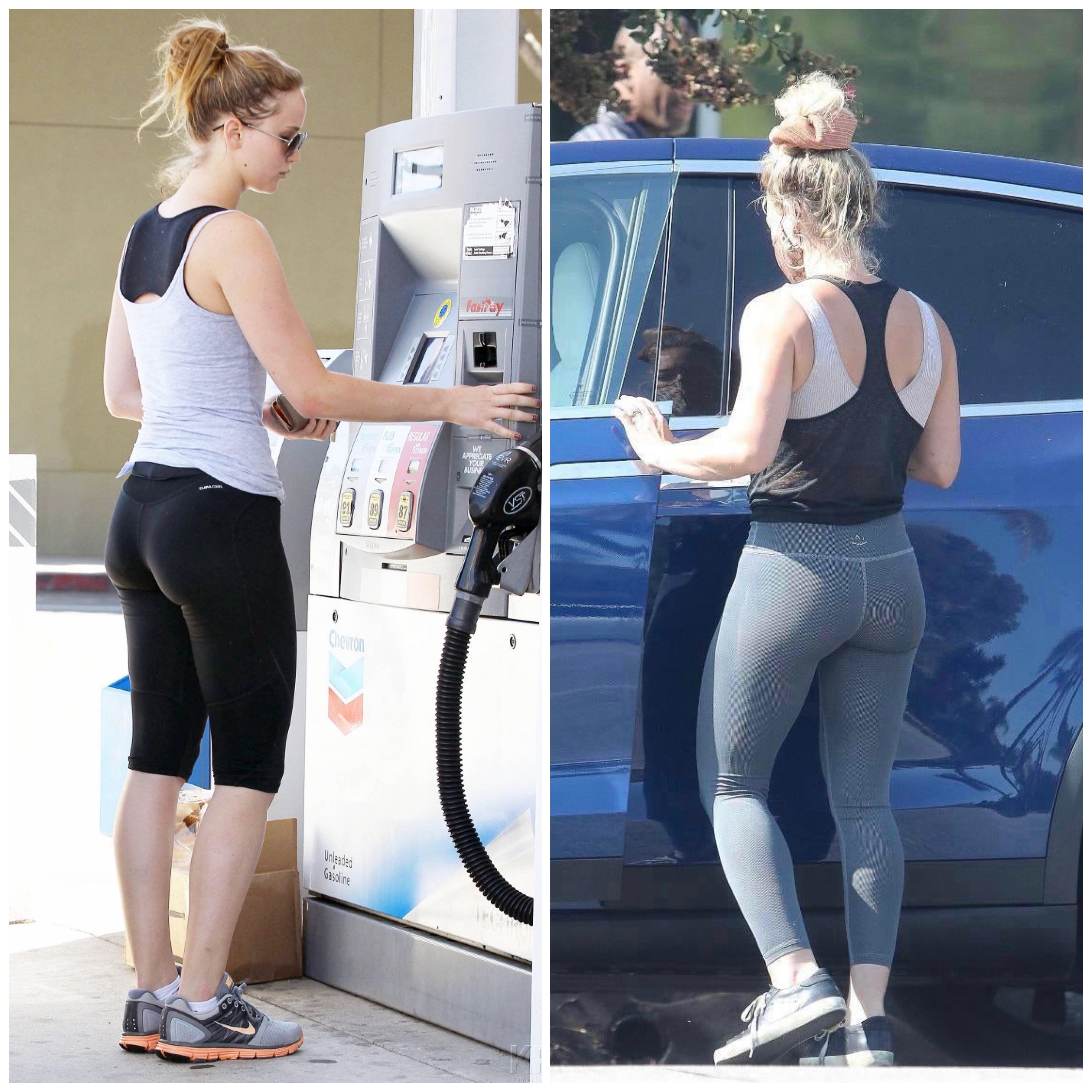 Jennifer Lawrence vs Hilary Duff Scrolller