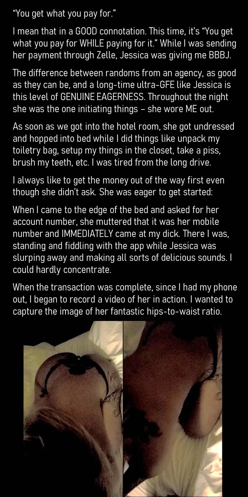 Jessica | BBBJ while on the phone