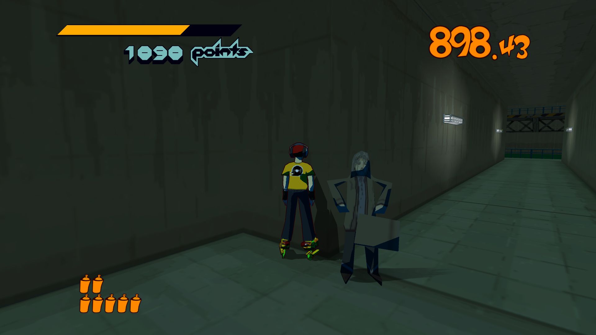 Jet Set Radio PC Shadow Man Scrolller