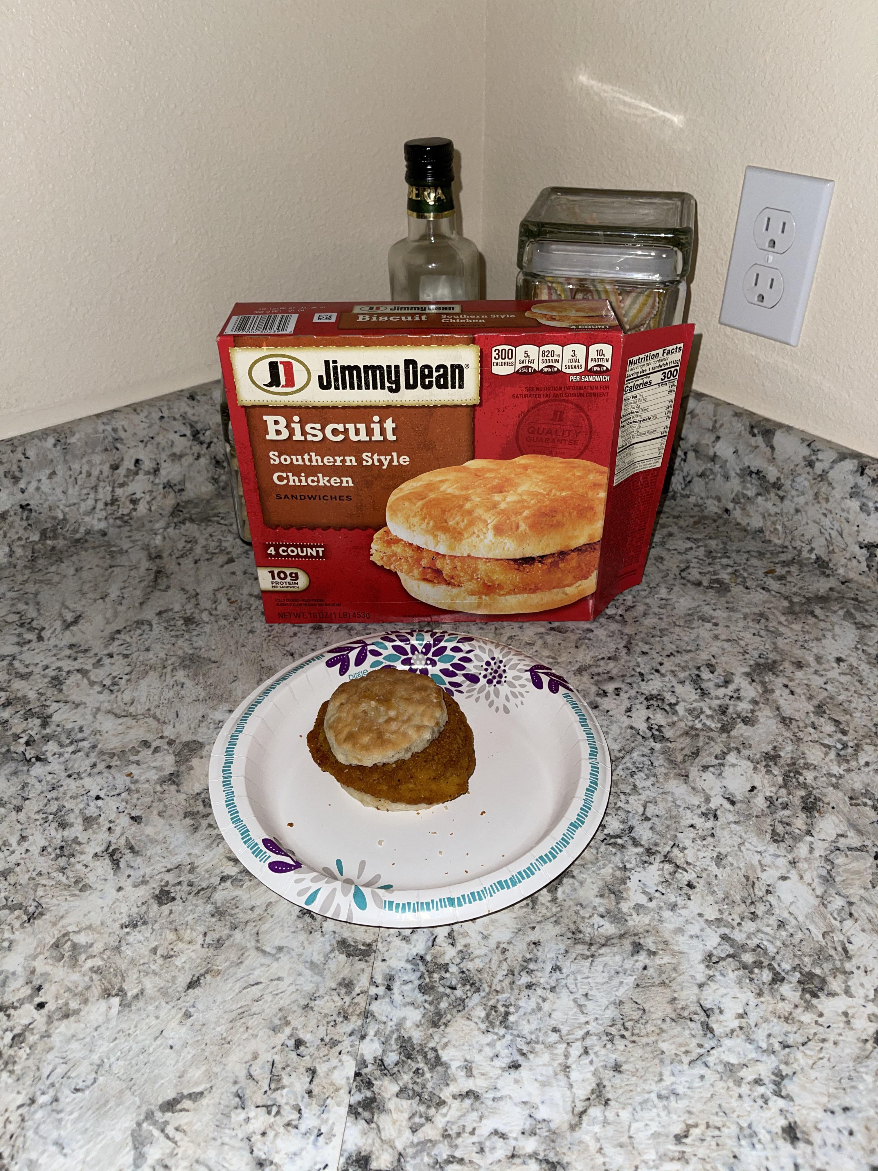 Jimmydean Biscuit Souther Style Chicken This Tasted Simple And