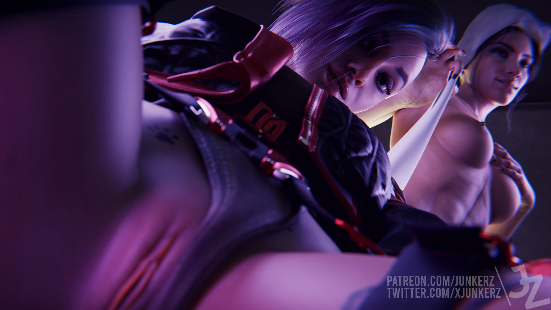 Judy & Panam, (Junkerz) Cyberpunk 2077 Scrolller.