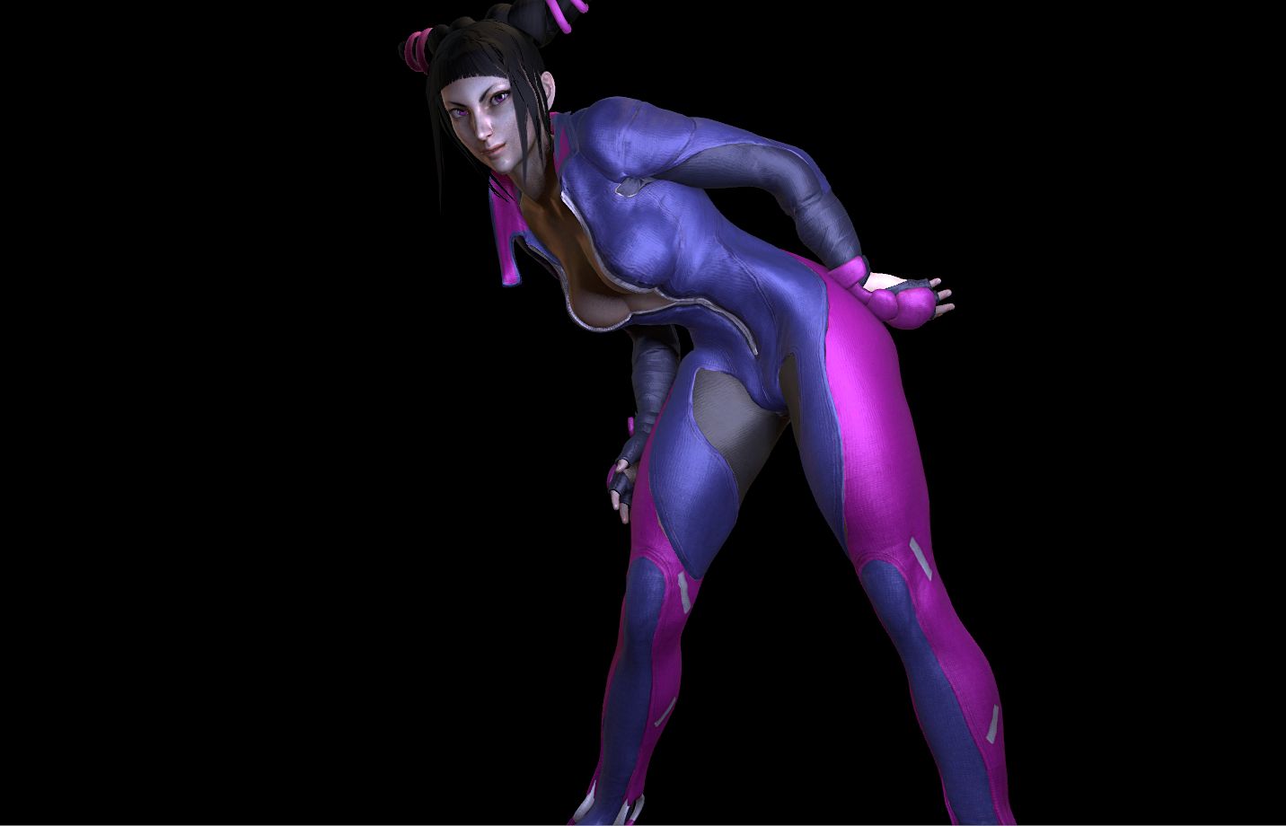 Juri Street Fighter Look Virt A Mate Vam Scrolller