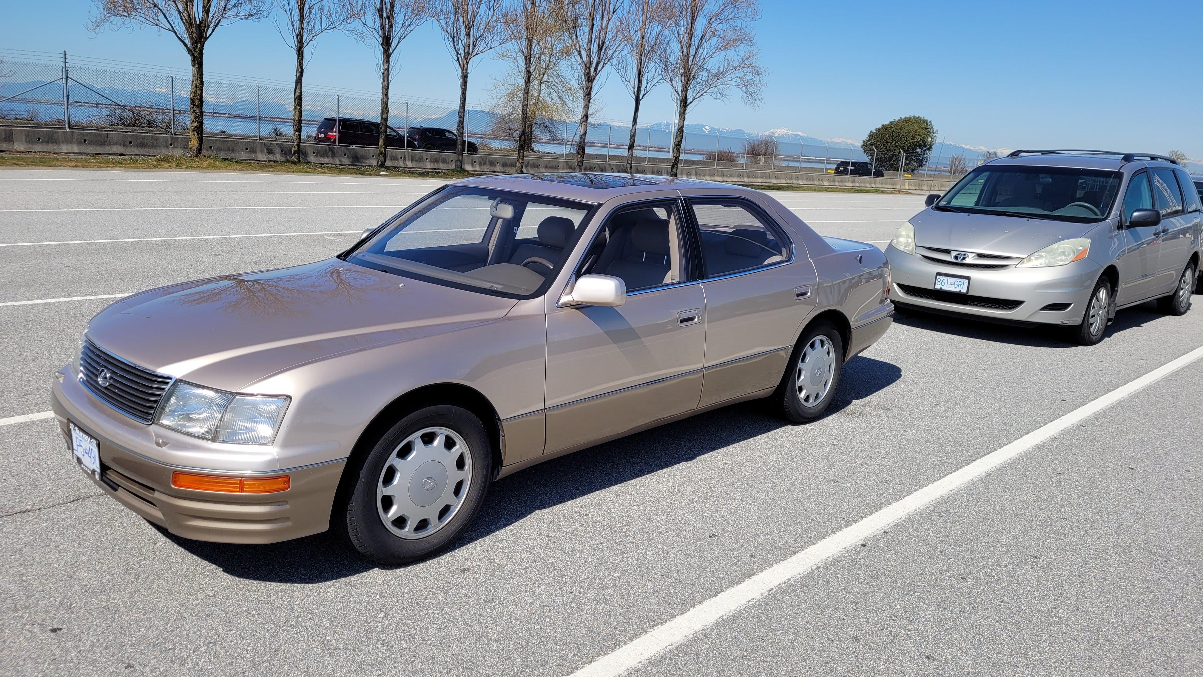 Just picked up this clean '96 LS400. Just 50,000 Miles!! Really Stoked ...