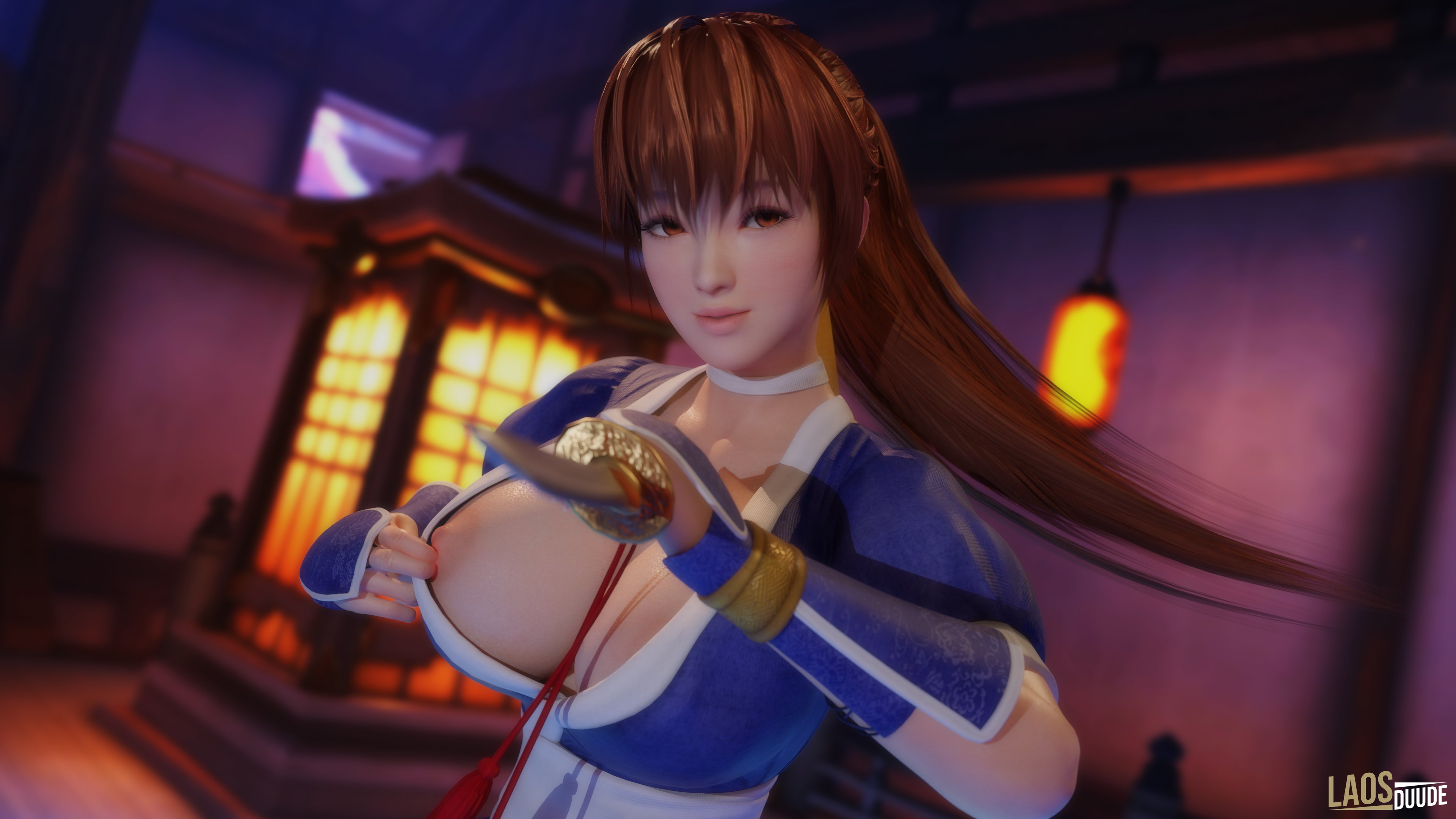 <b>Kasumi</b> (Laosduude) Dead or Alive Scrolller.