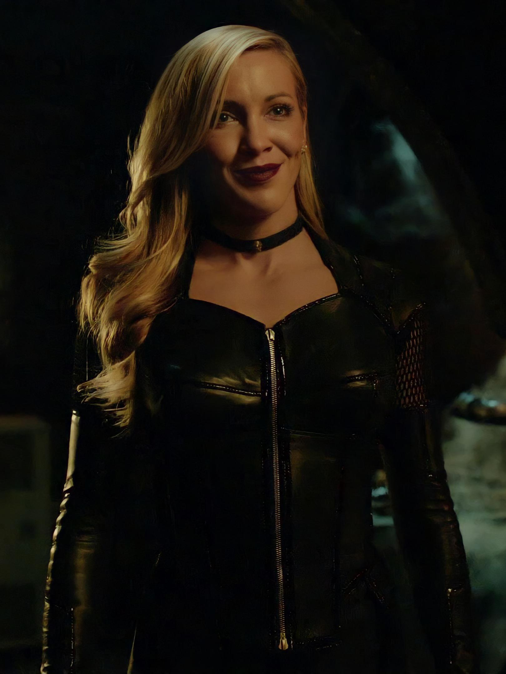 Katie as Black Siren in arrow | Scrolller