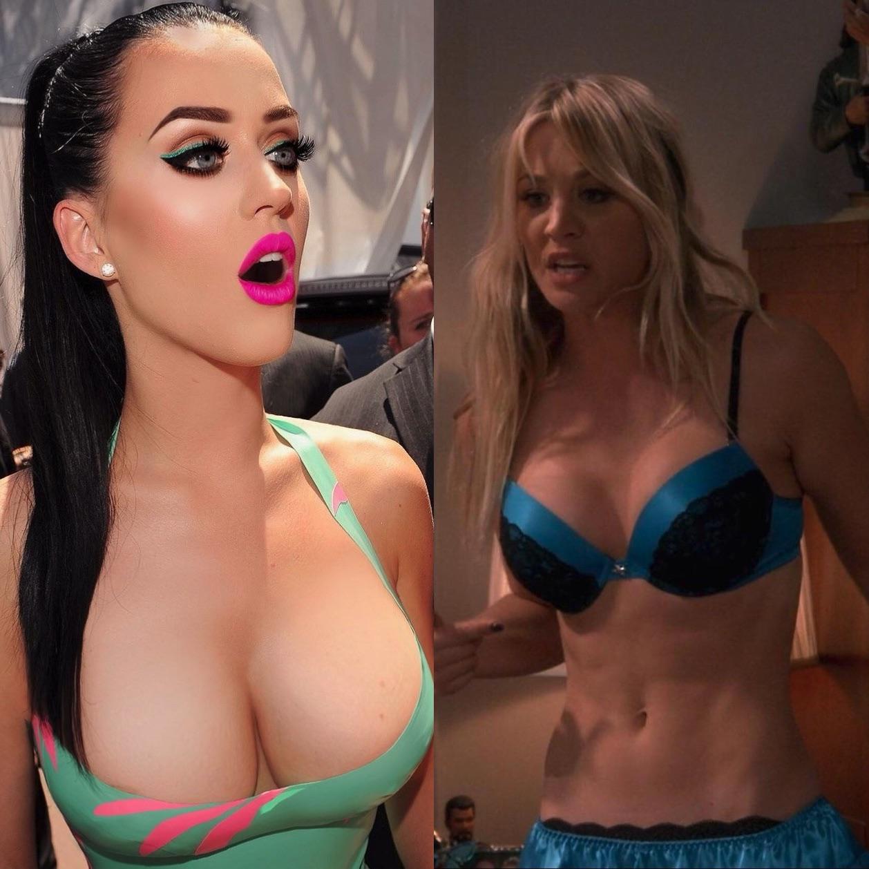 Katy Perry vs Kaley Cuoco | Scrolller
