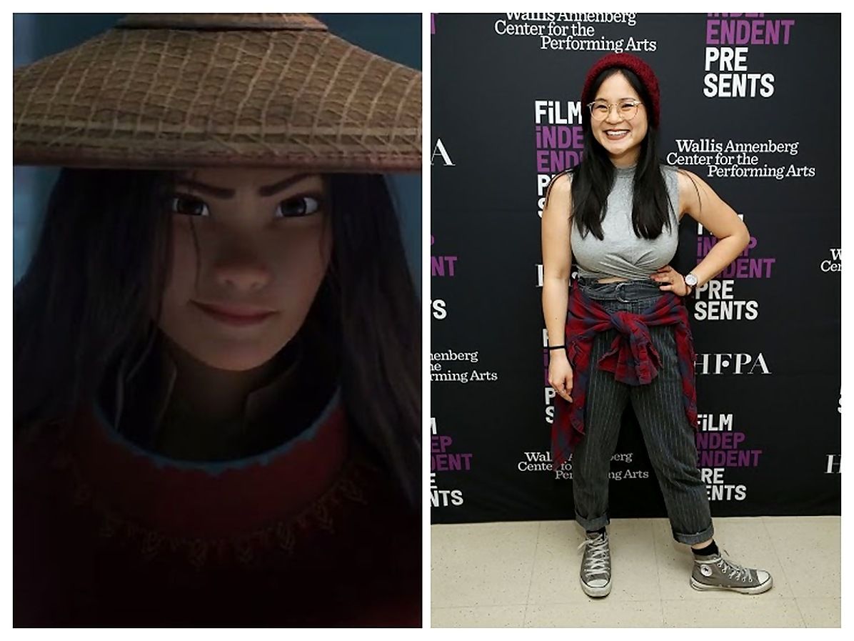 Kelly Marie Tran And Raya Scrolller