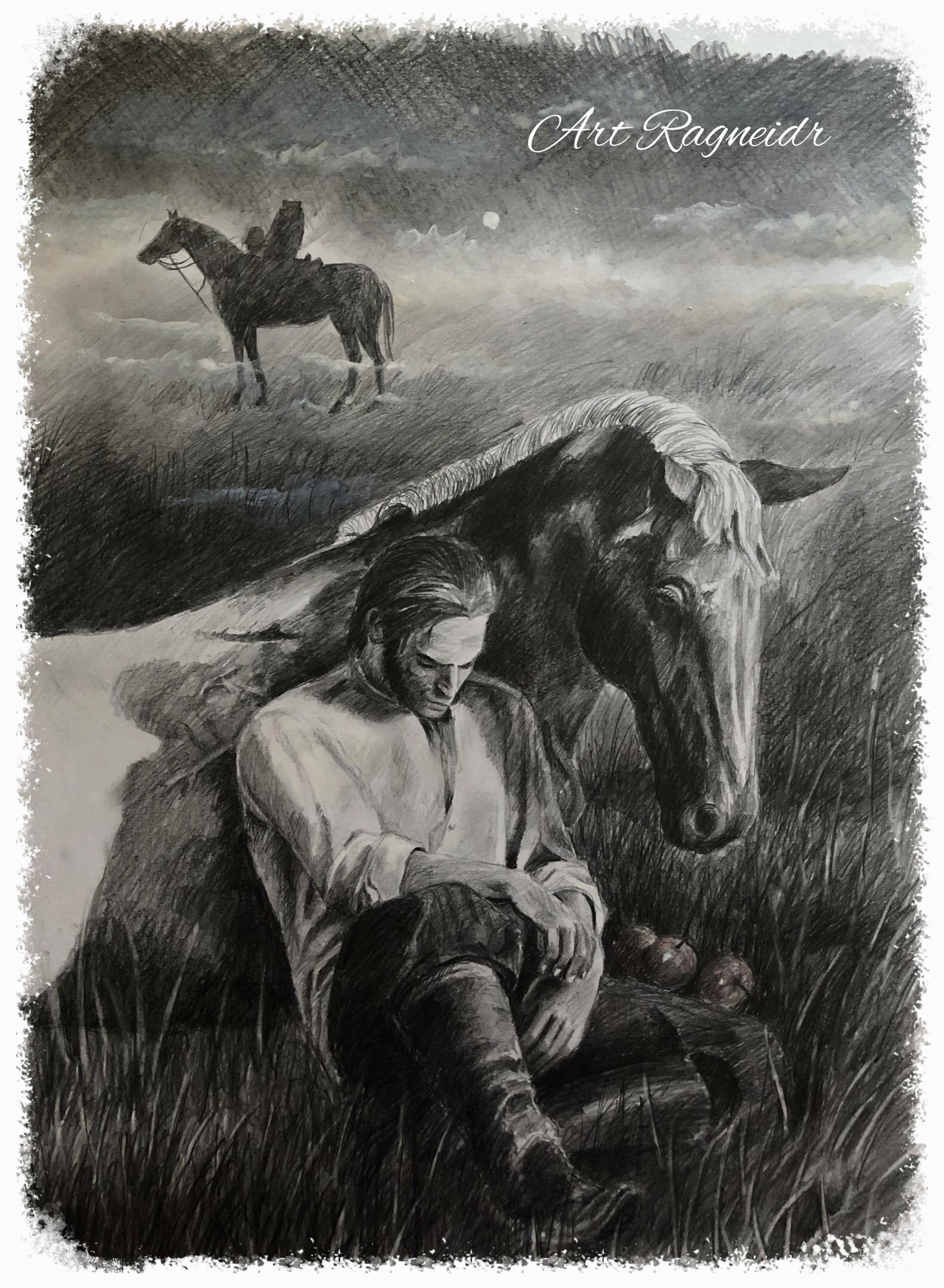 Kieran Duffy rdr2 , mу art, 297×420 , pencil drawing, 2021 | Scrolller