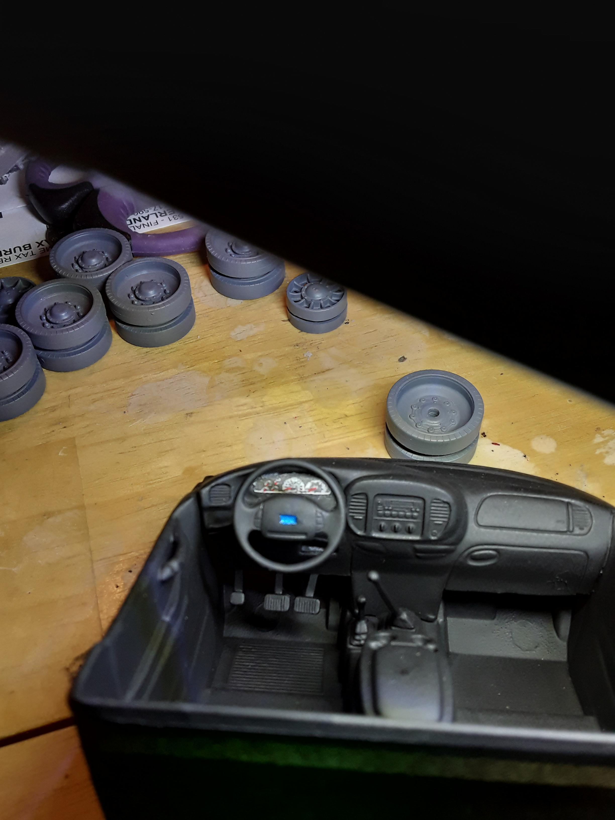 Lindberg Instrument Panel Kinda cheated here, but still pretty happy with this! Printed off a ...