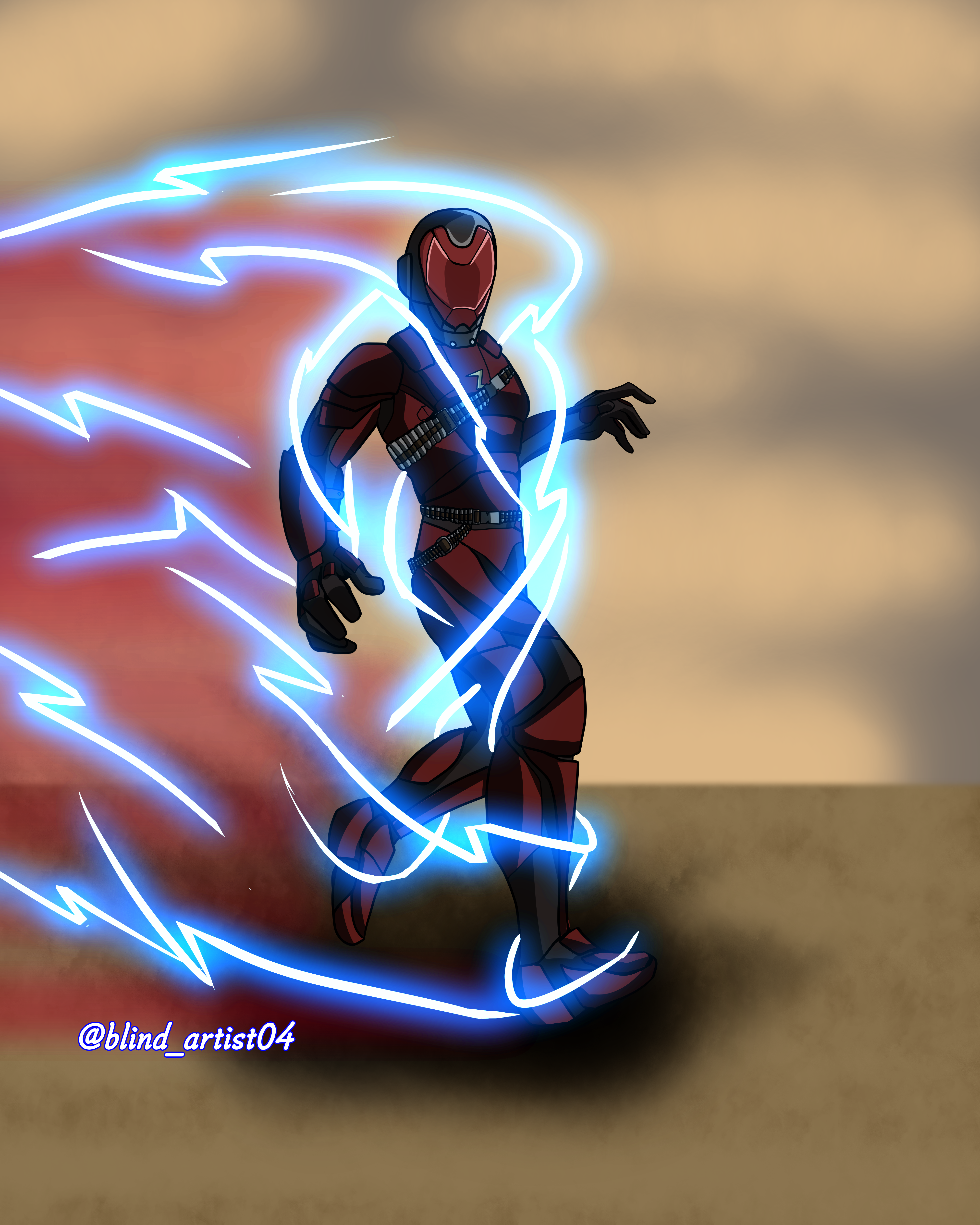 Flash Knightmare Version Knightmare flash by me. IG:@blind_artist04 | Scrolller
