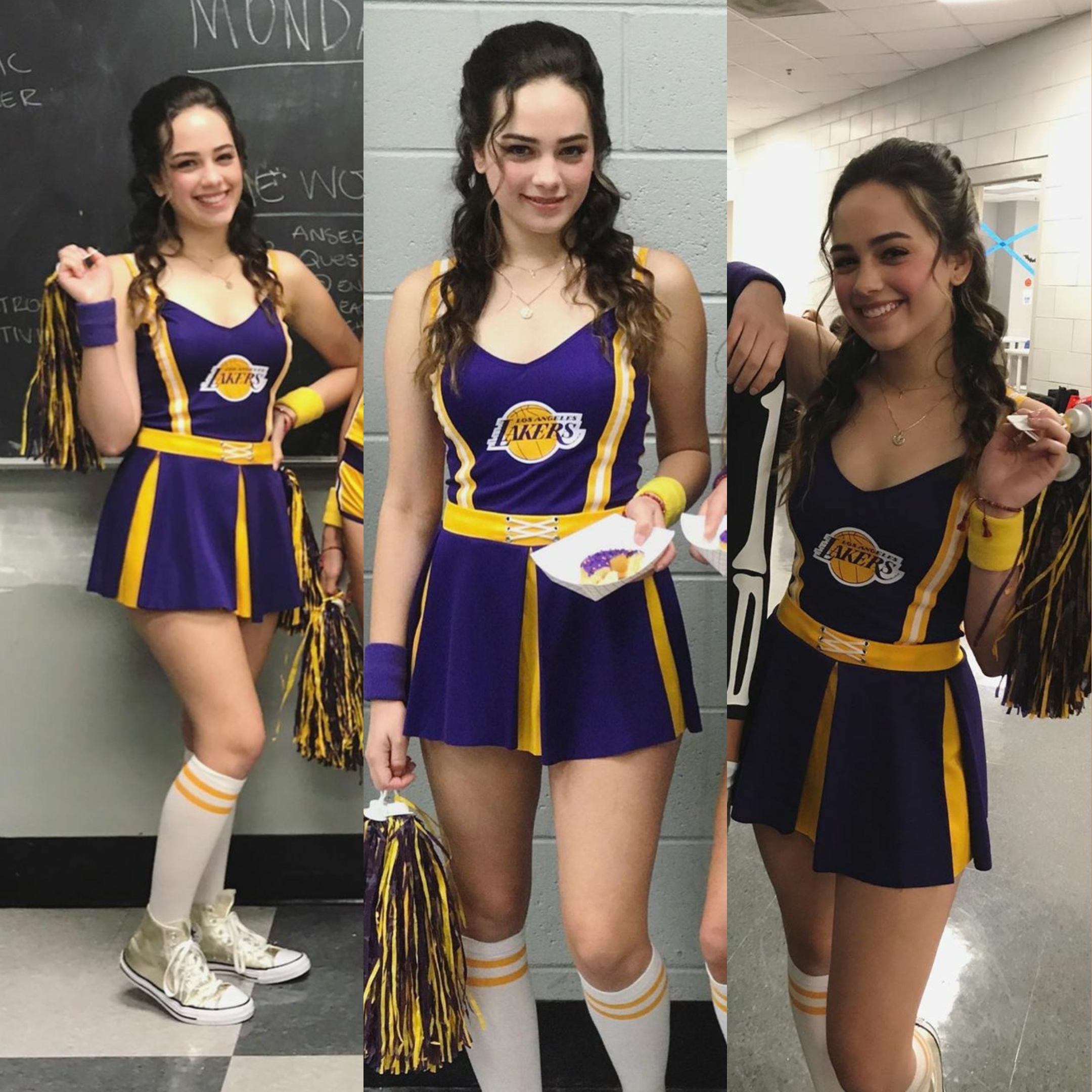 Lakers Girl Mary Mouser From Cobra Kai Scrolller