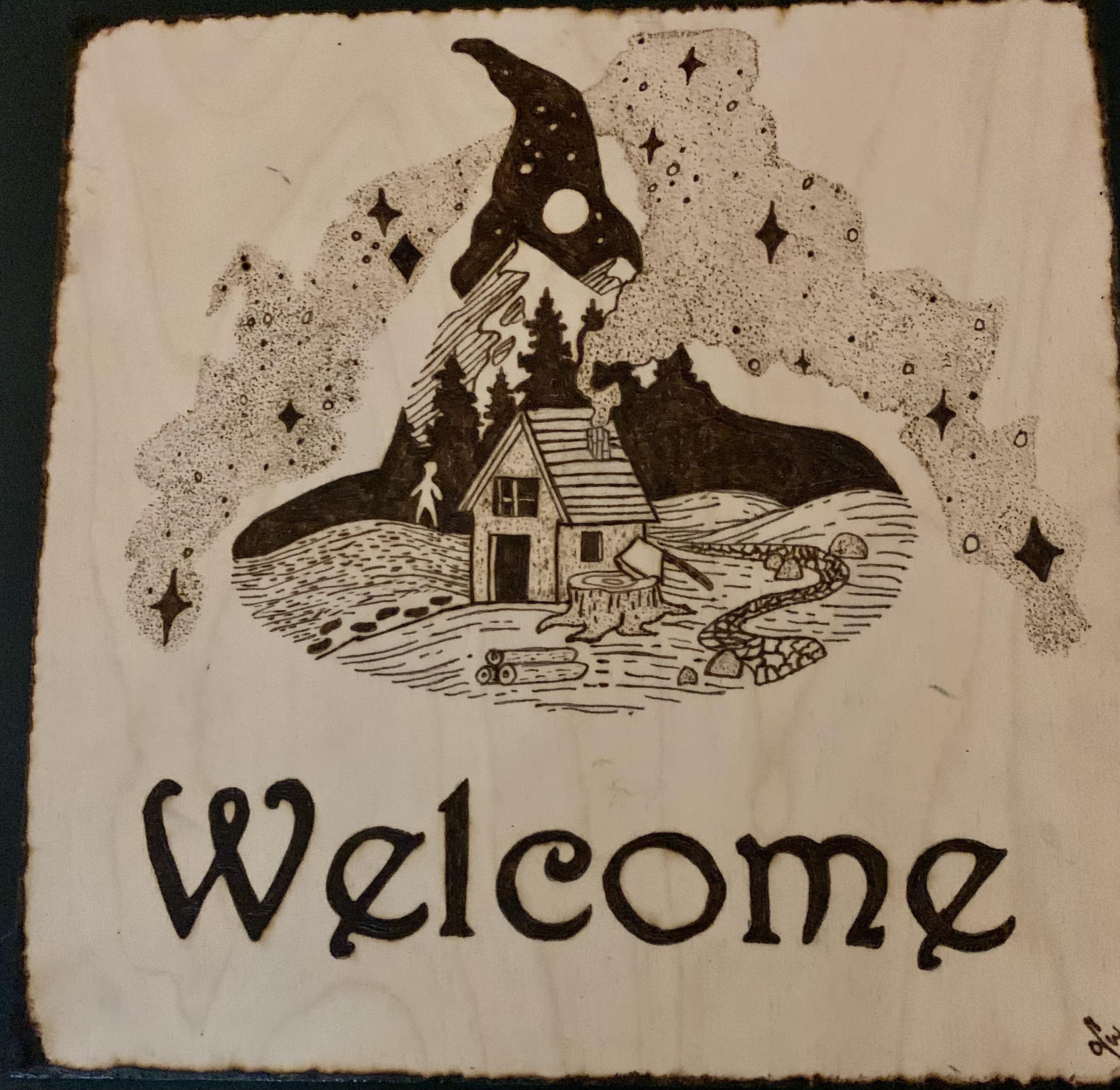 Latest commissioned welcome sign! | Scrolller