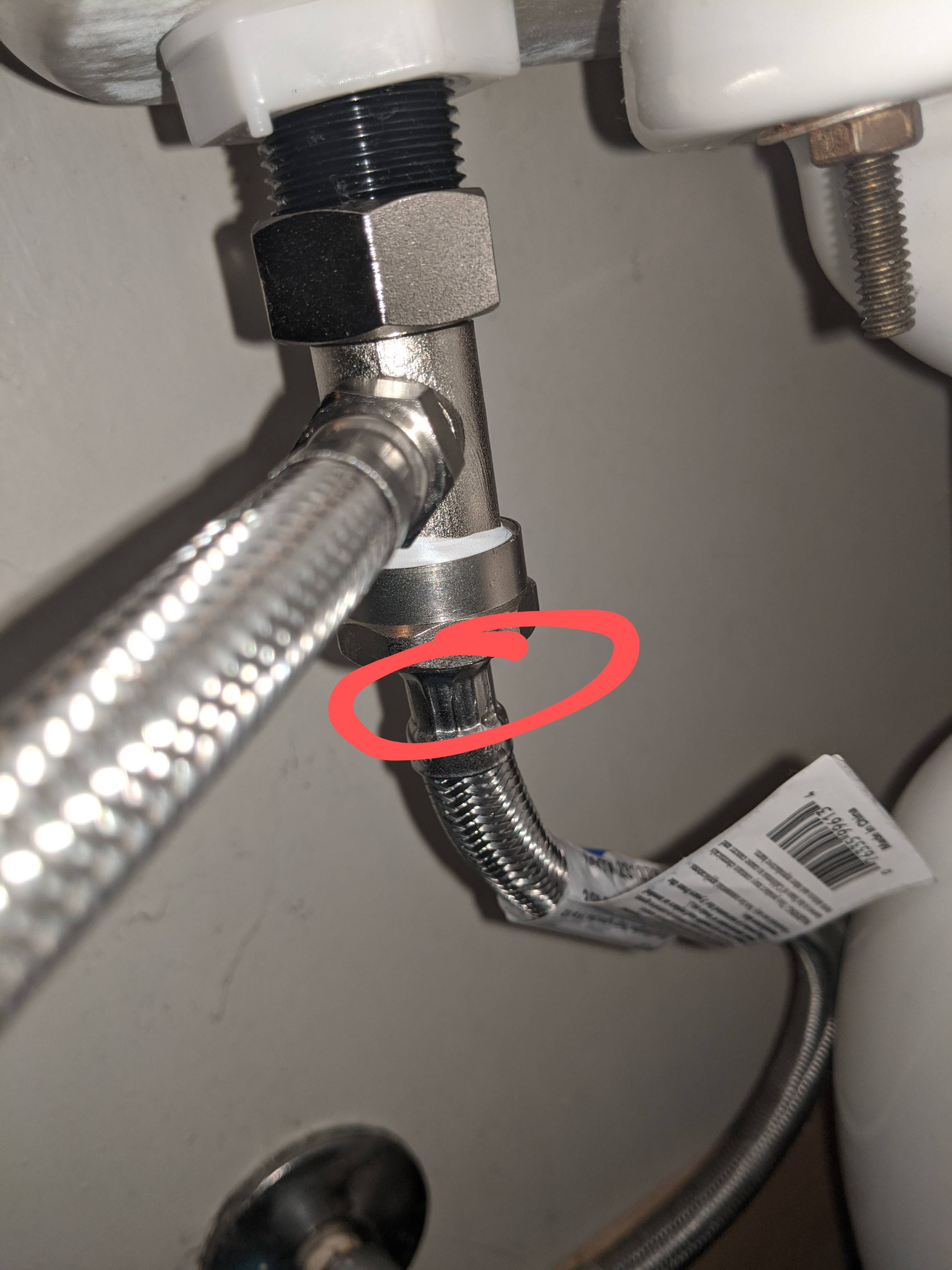 Leaking bidet? Scrolller