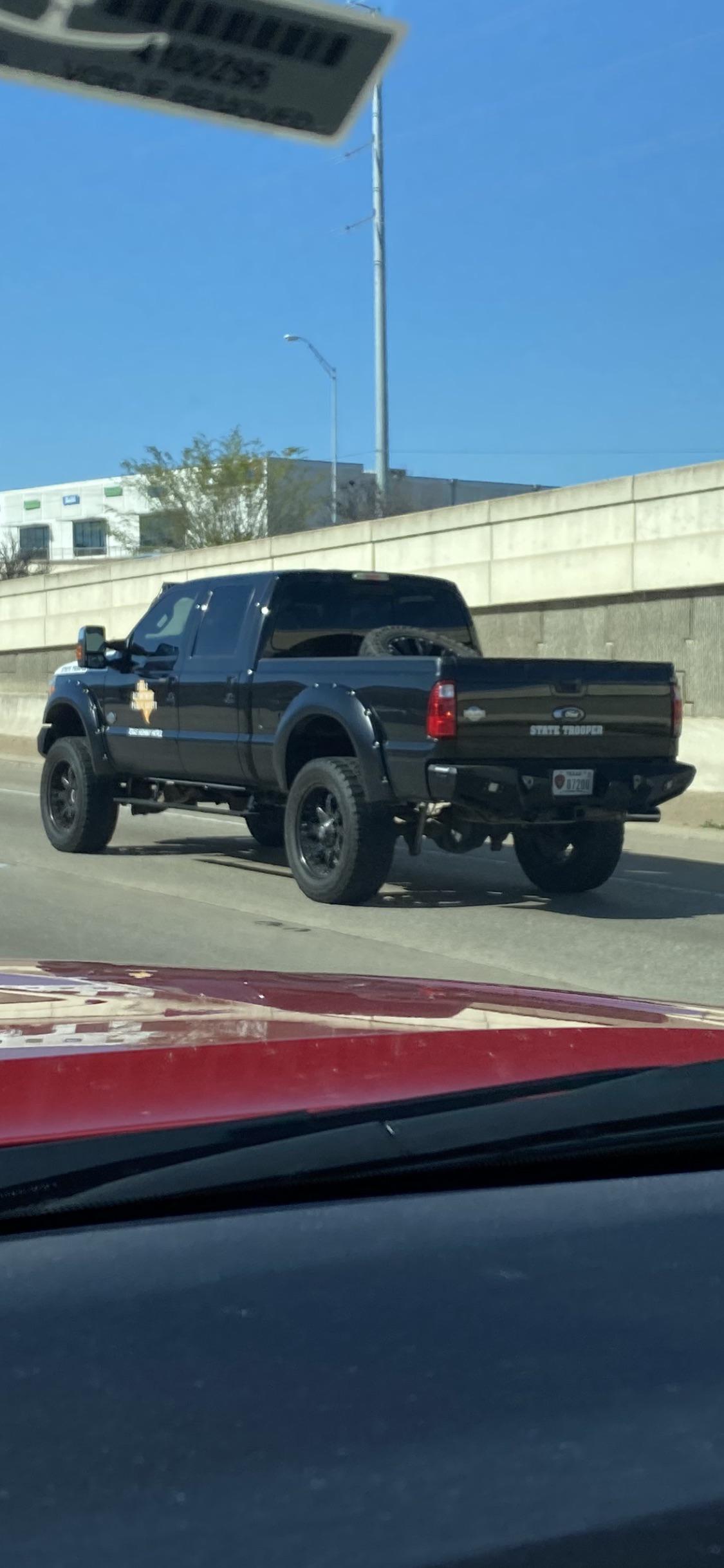 Lifted F250 Texas State Trooper | Scrolller