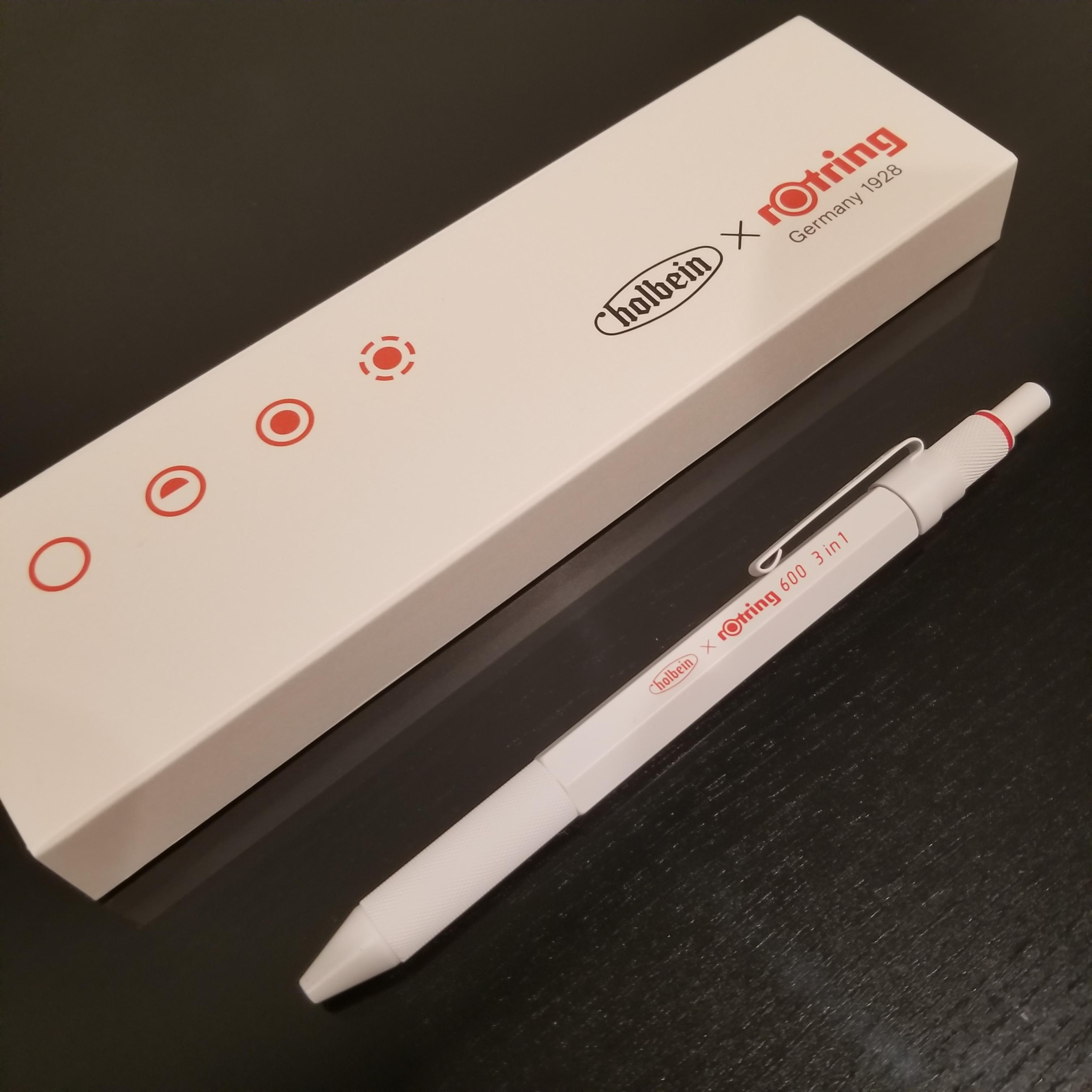 Limited Edition Holbein x rOtring 600 3in1 Scrolller