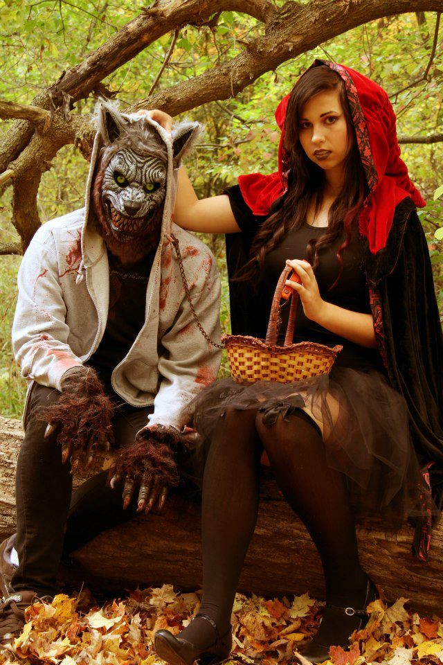 Little Red Riding Hood, with modeladventurer and Justin Chard, shooting ...