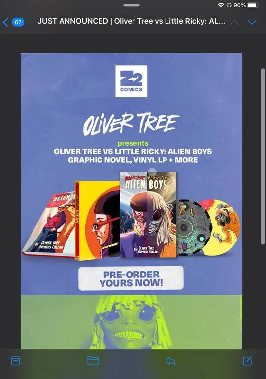 Little Ricky/Oliver Tree Comic book coming ! | Scrolller