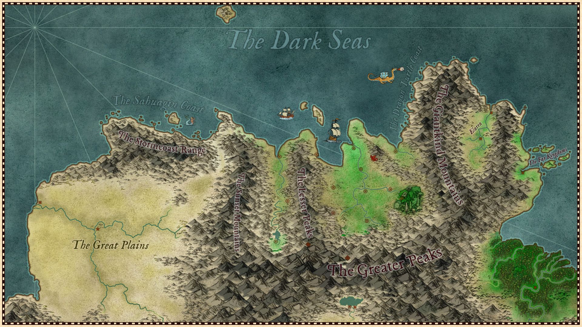 Loaded Wonderdraft and made this first map in a couple hours. The tools ...