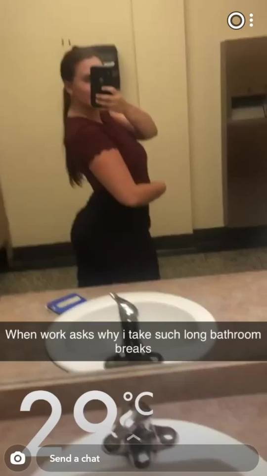Long bathroom breaks Scrolller