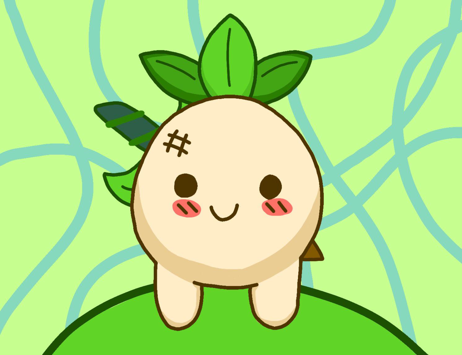 Look I made a drawing of Turnip Boy! | Scrolller