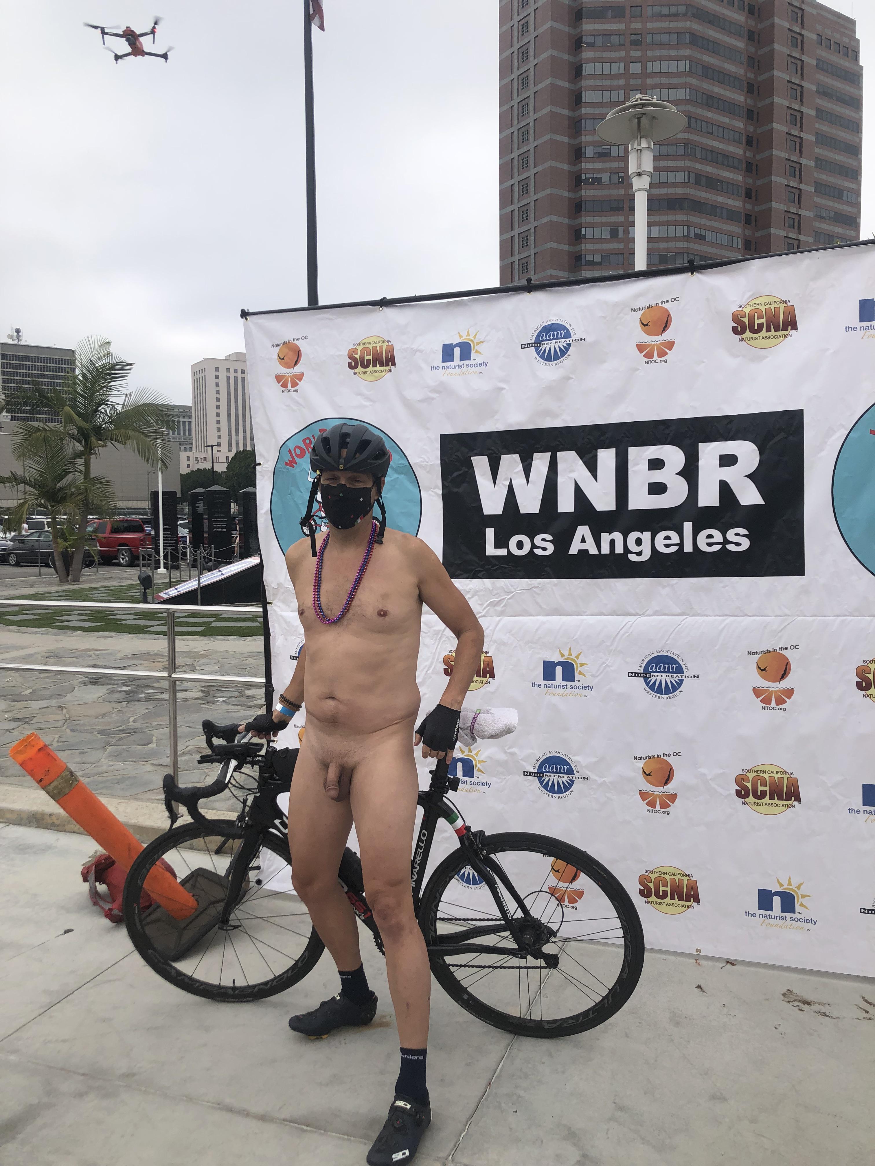 Los Angeles Naked Bike Ride Scrolller