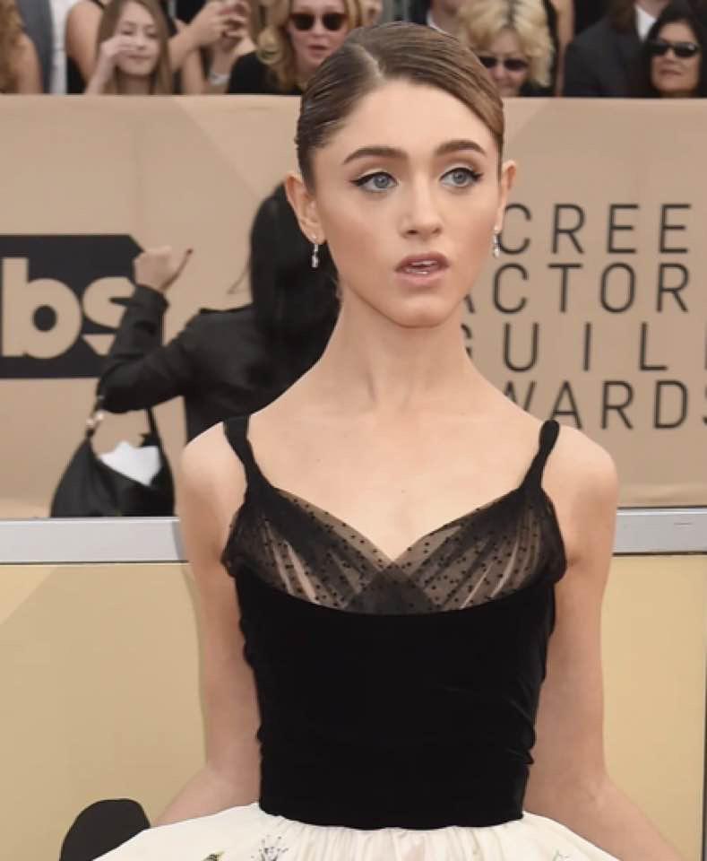 Love Gooning Over Celebs Like Natalia Dyer Just The Look On Her Face