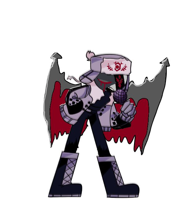 Low effort Demonic Ruv ( i thought what if Ruv was a demon too? like ...