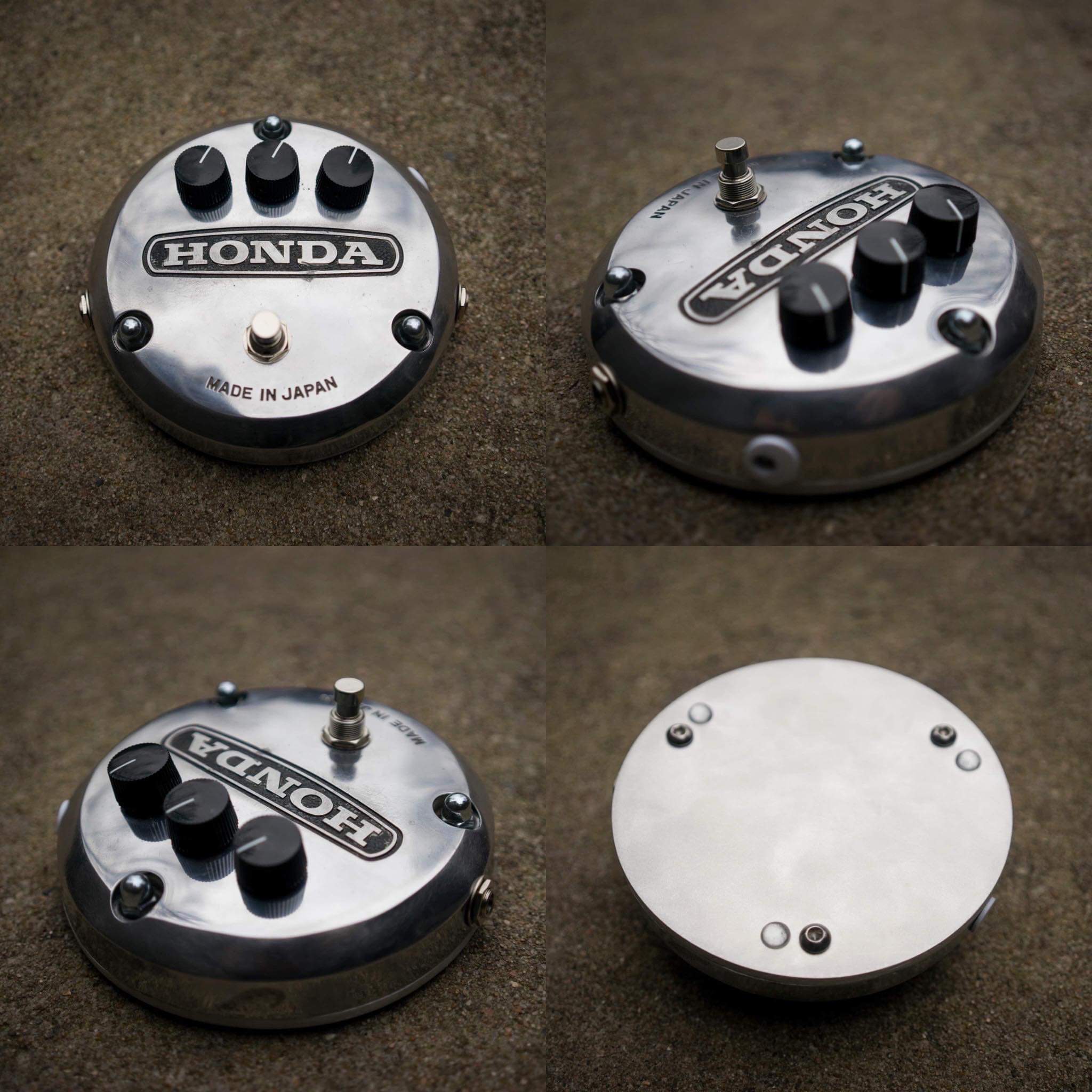 Made another dirt pedal from motorcycle parts... BYOC Marshall