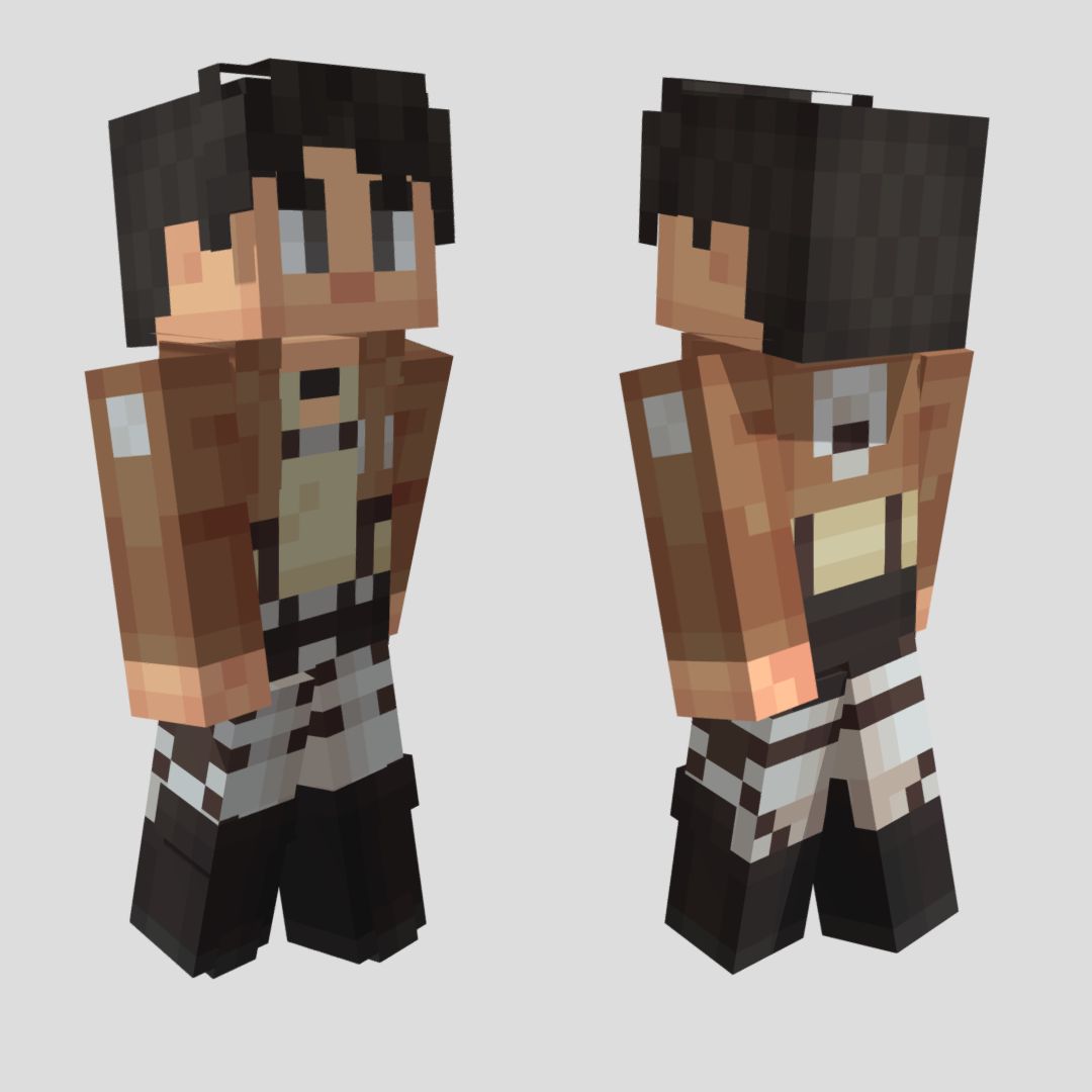Made the Eren Yeager skin from an anime Attack on Titans | Scrolller