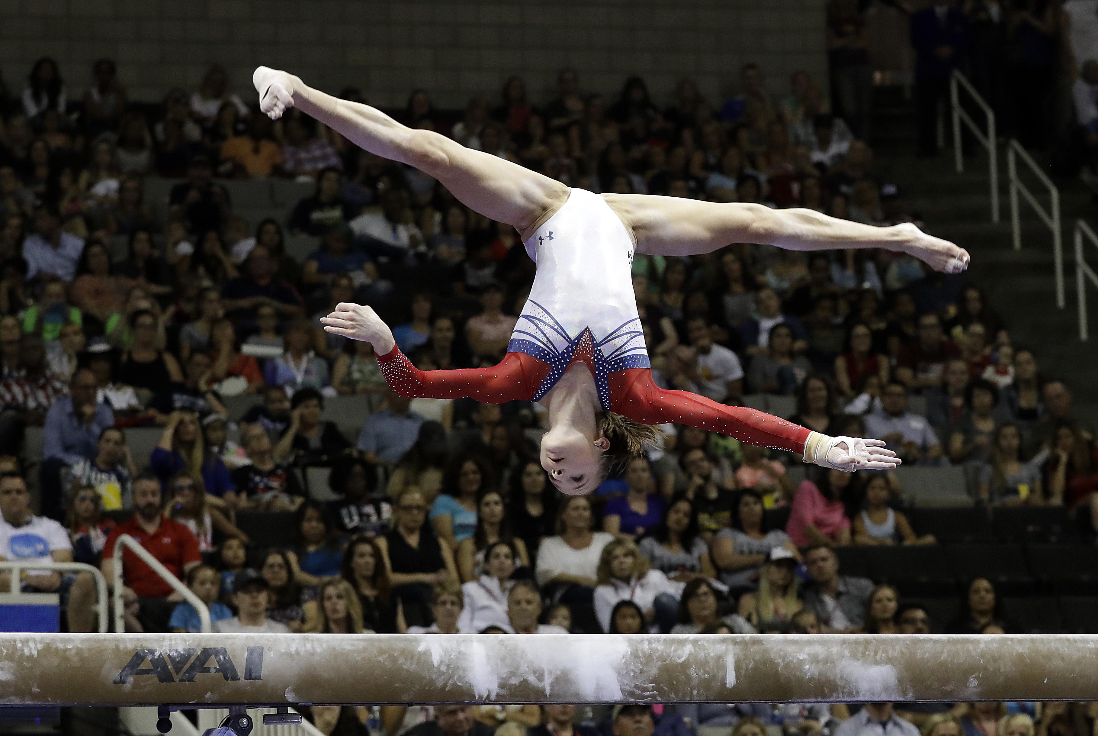 Madison Kocian Balance Beam 2016 Olympics Trials Womens Gymnastics