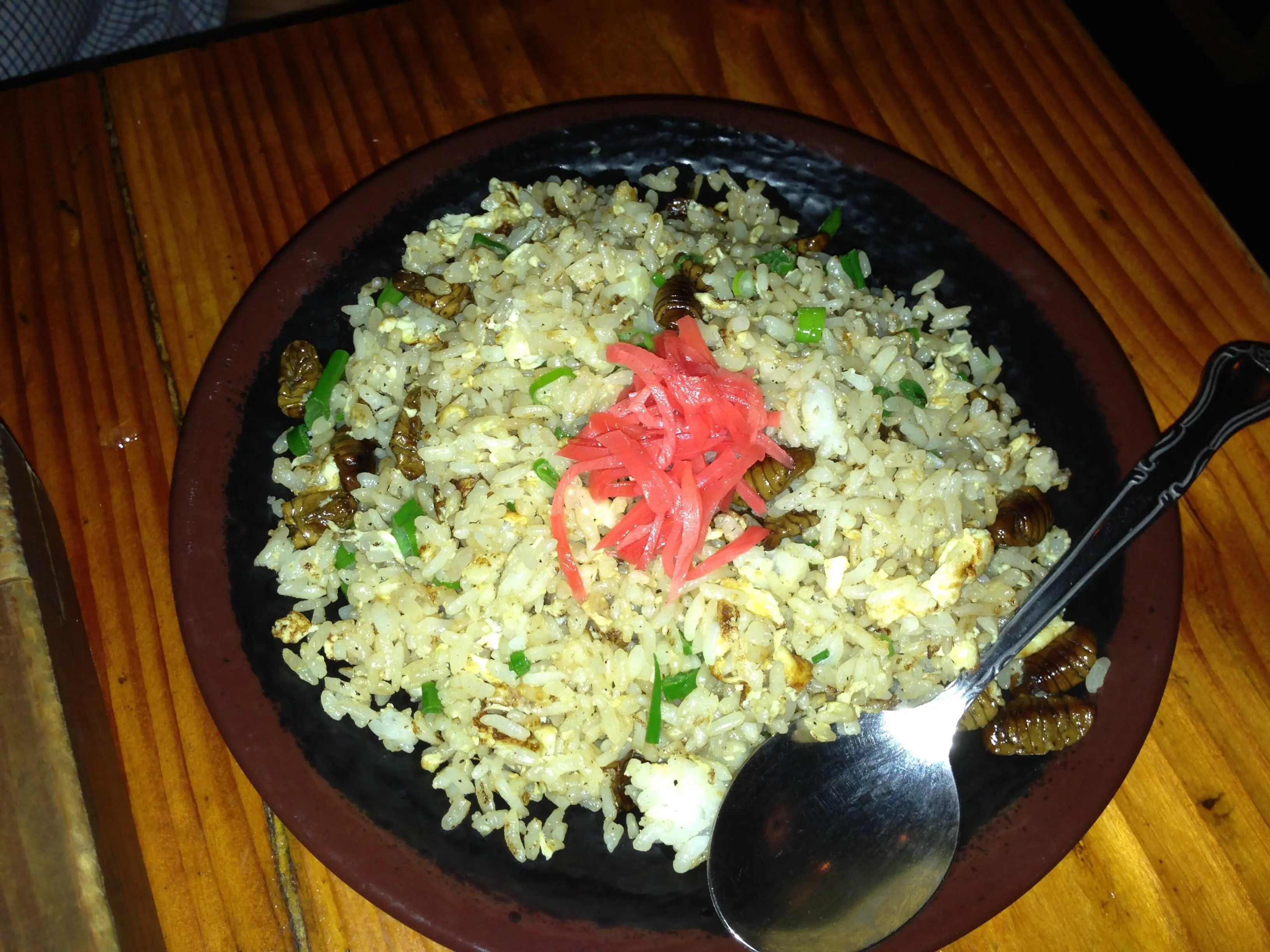 Maghoot Rice Maggot fried rice. | Scrolller