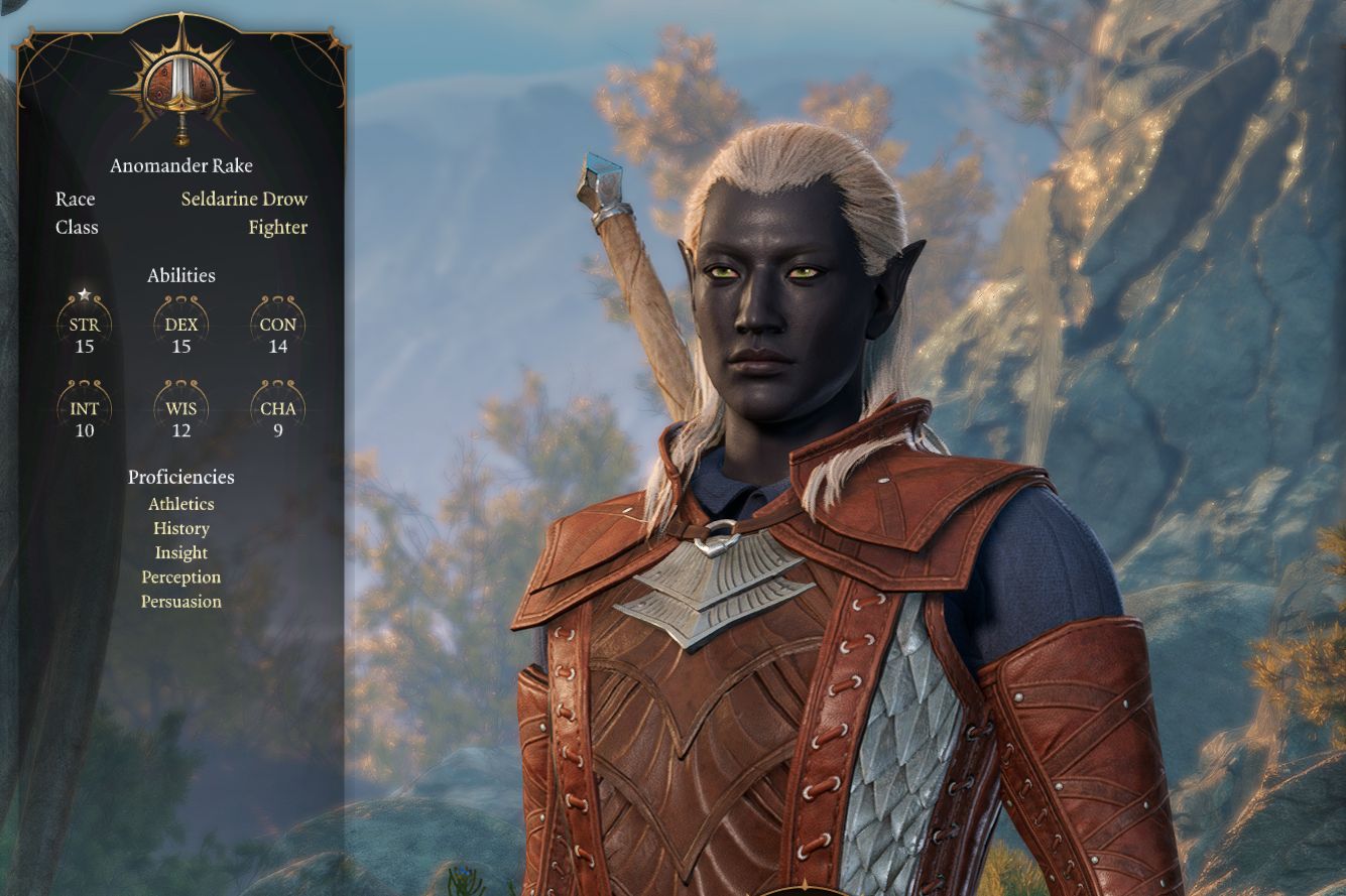 Making Anomander Rake in Baldur's Gate 3 | Scrolller